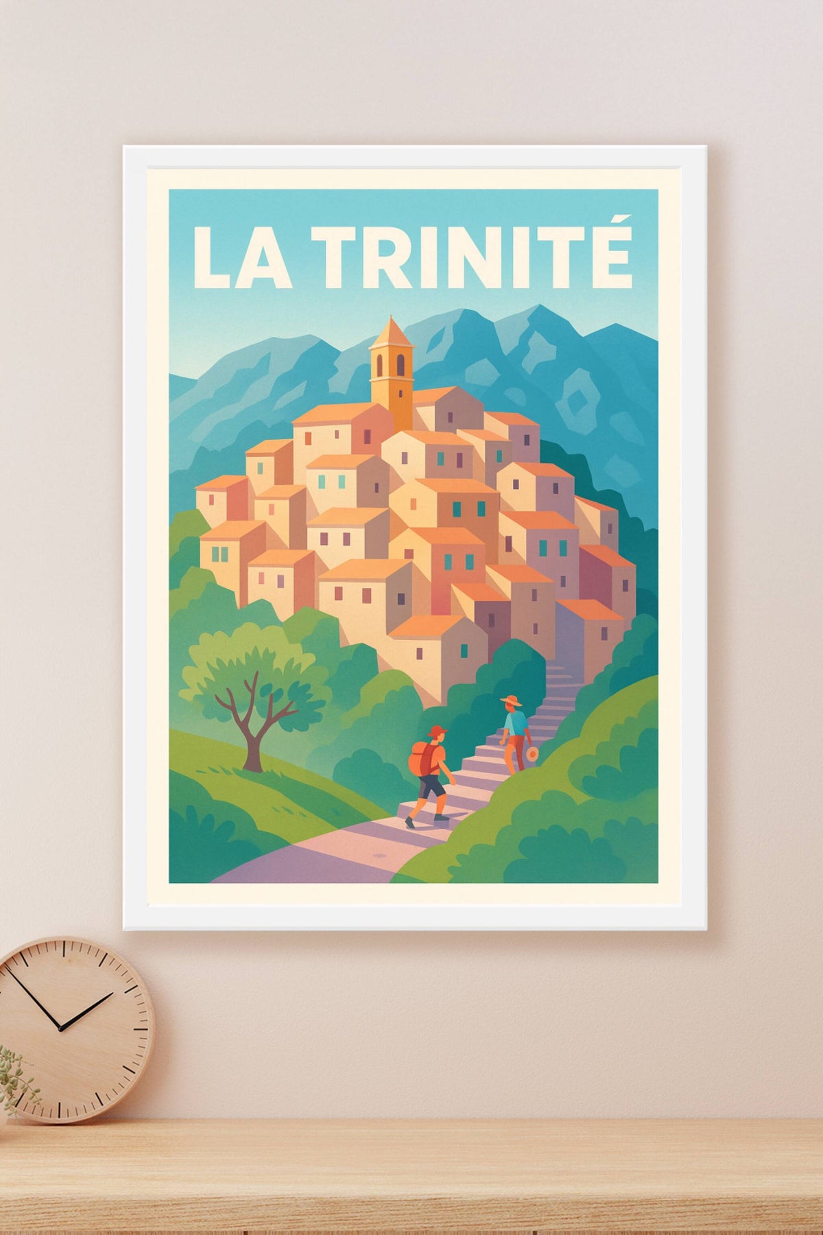 Affiche de La Trinité - Village perché au charme intemporel