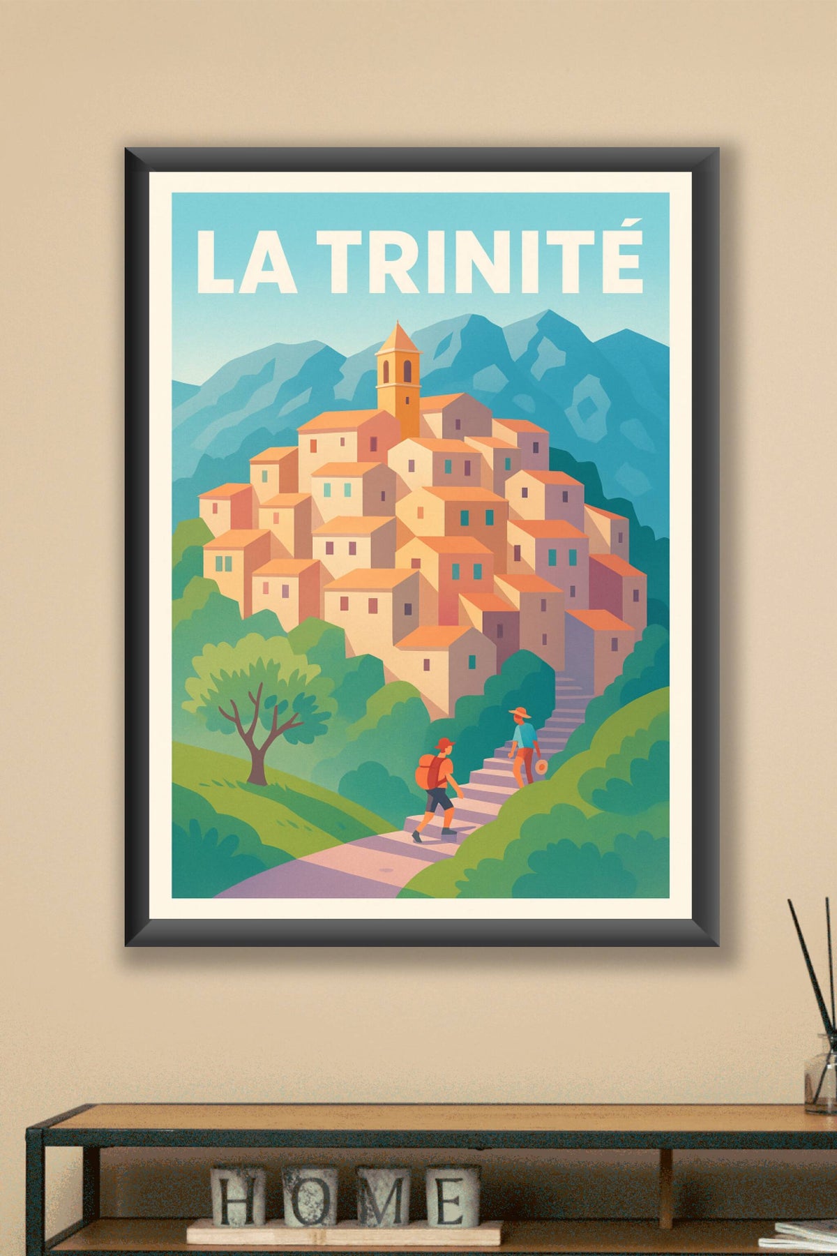 Affiche de La Trinité - Village perché au charme intemporel