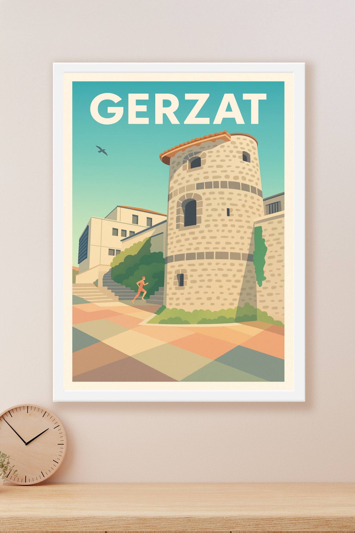Affiche de Gerzat - Entre histoire et modernité