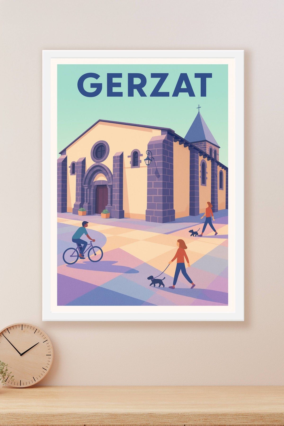 Affiche de Gerzat - Charme et sérénité au cœur de la ville