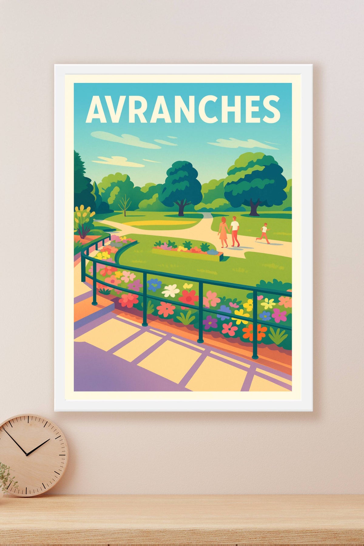 Affiche de Avranches - Évasion nature au cœur de la verdure
