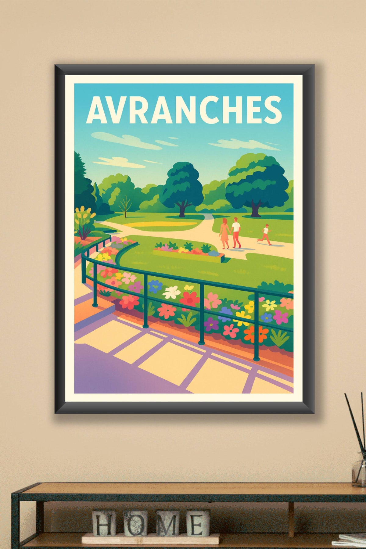 Affiche de Avranches - Évasion nature au cœur de la verdure