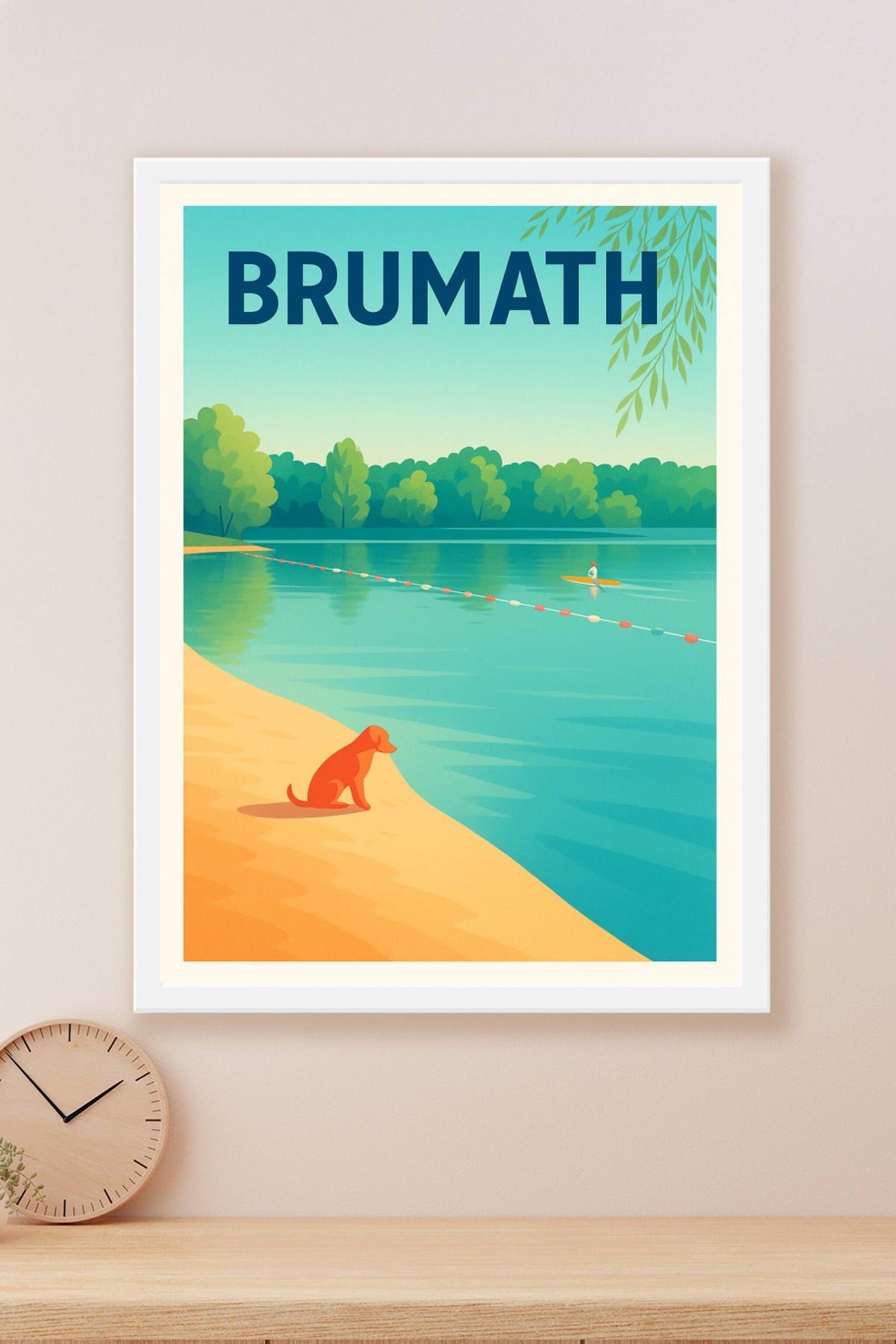 Affiche de Brumath - Escapade au bord de l'eau paisible