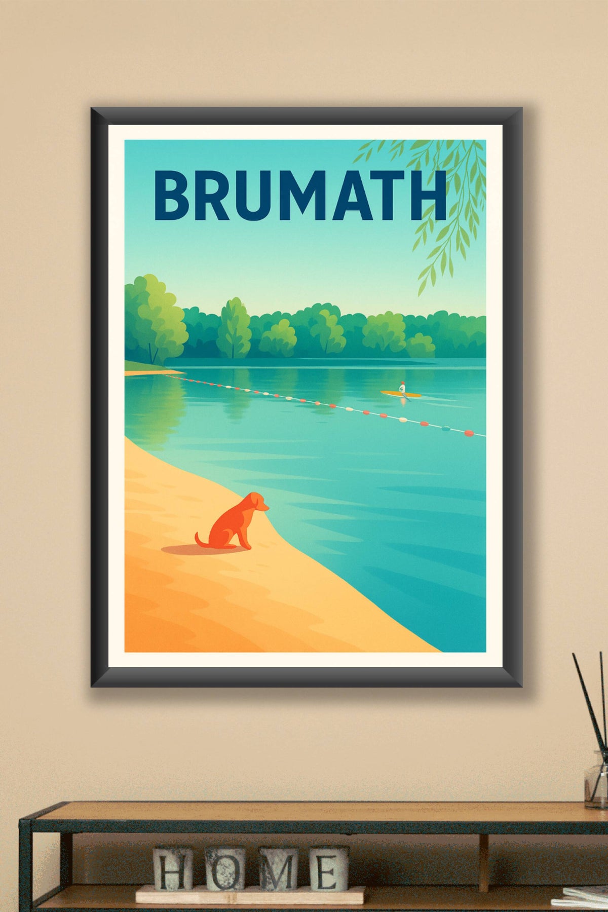 Affiche de Brumath - Escapade au bord de l'eau paisible