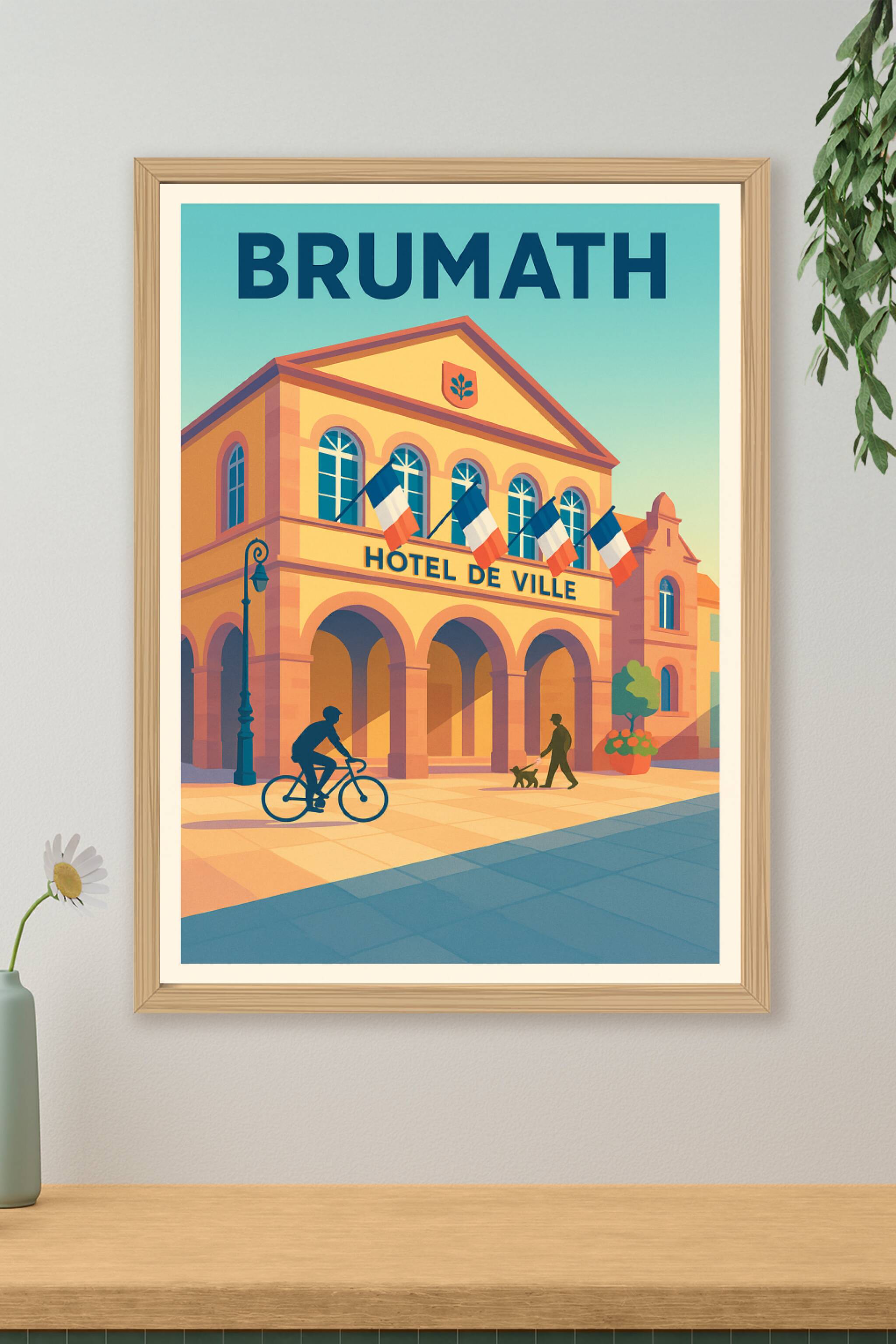 Affiche de Brumath - Charme et sérénité à l'Hôtel de Ville