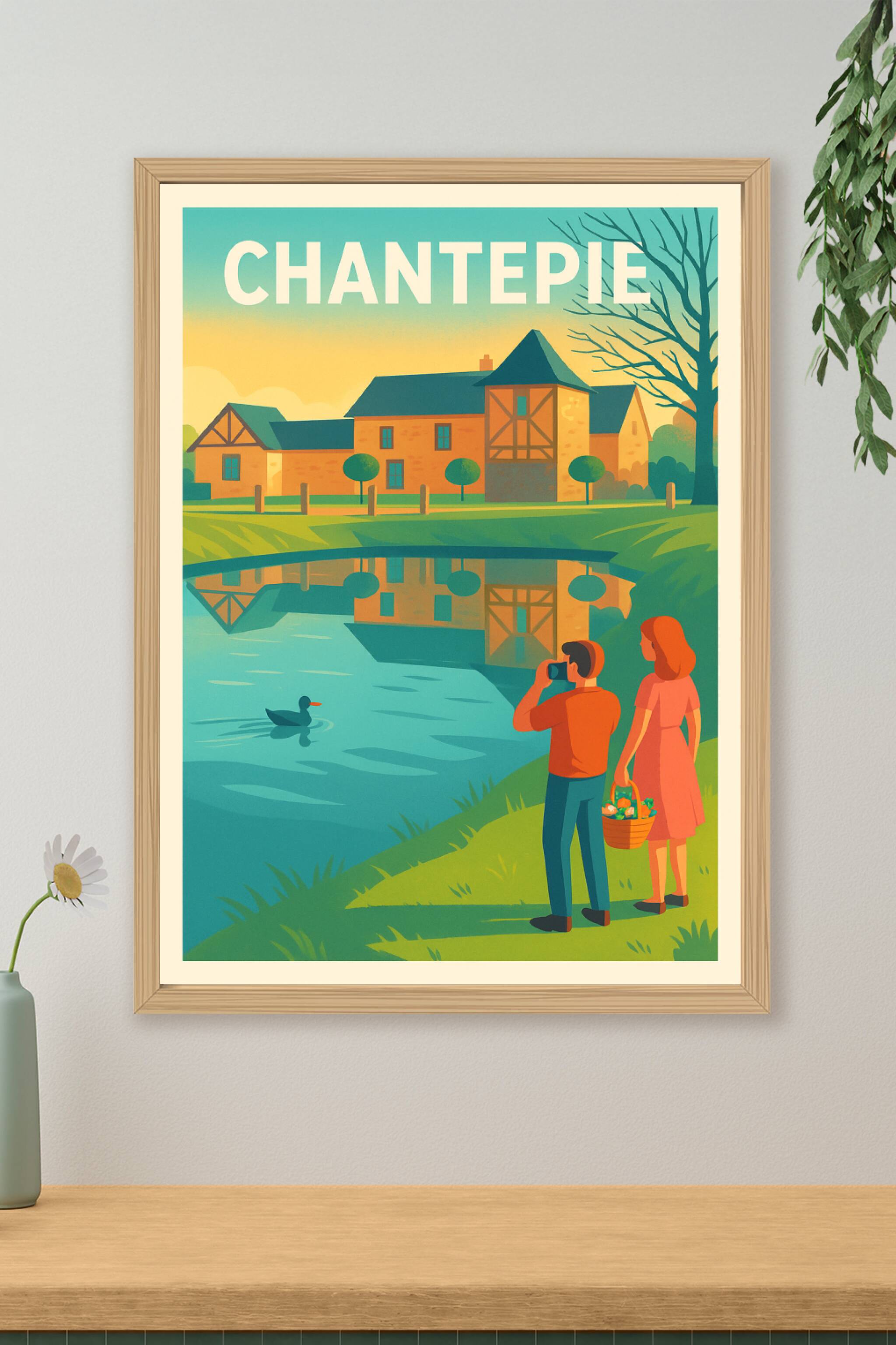 Affiche de Chantepie - Charme bucolique et sérénité