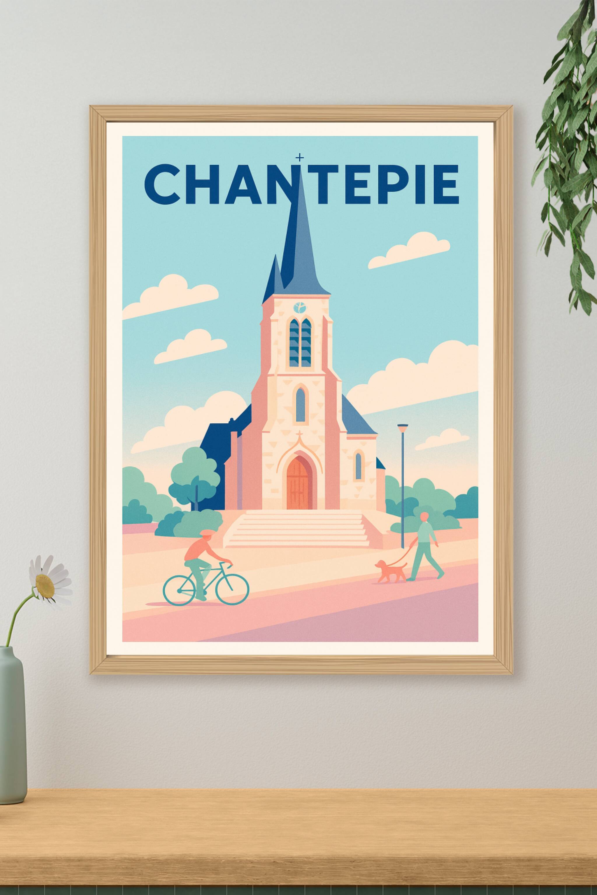 Affiche de Chantepie - Douceur et sérénité villageoise