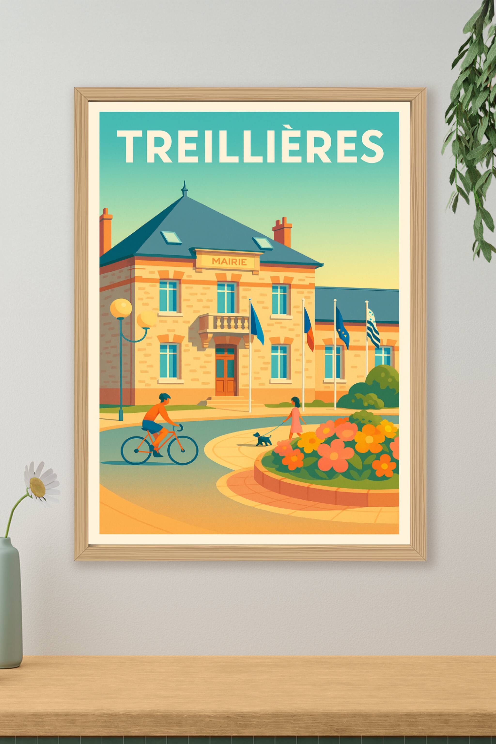 Affiche de Treillières - Charme et douceur de la mairie
