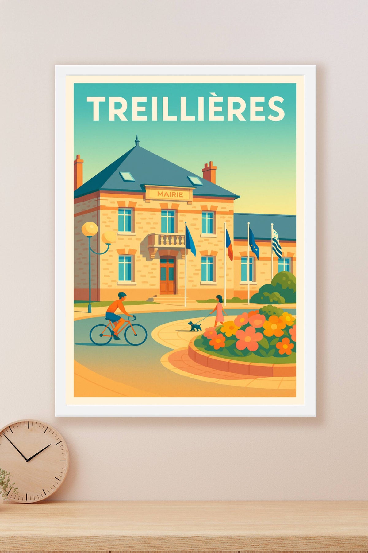 Affiche de Treillières - Charme et douceur de la mairie