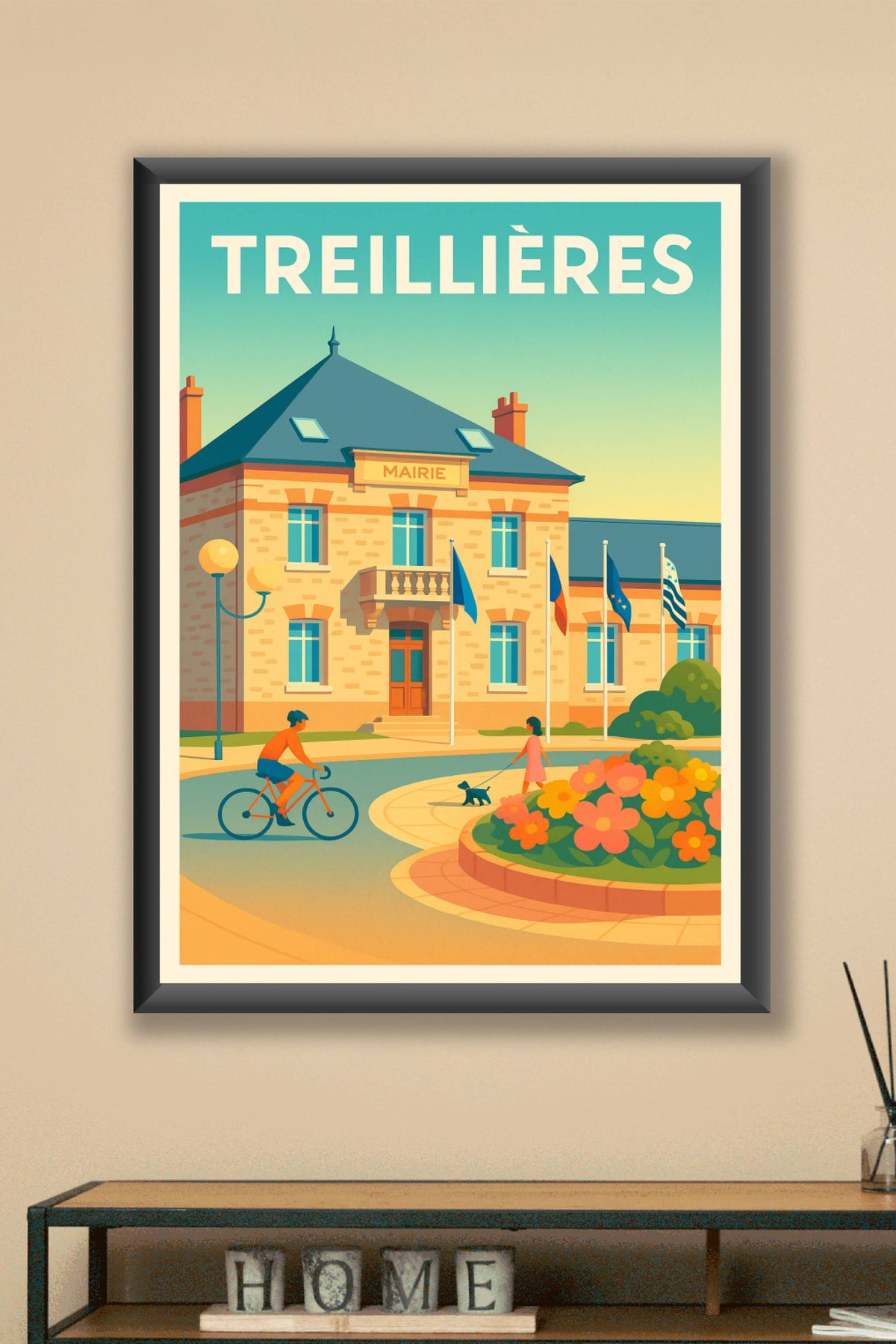 Affiche de Treillières - Charme et douceur de la mairie