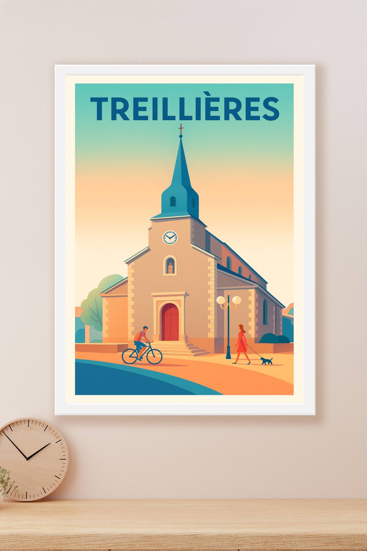 Affiche de Treillières - Charme et douceur de la vie locale