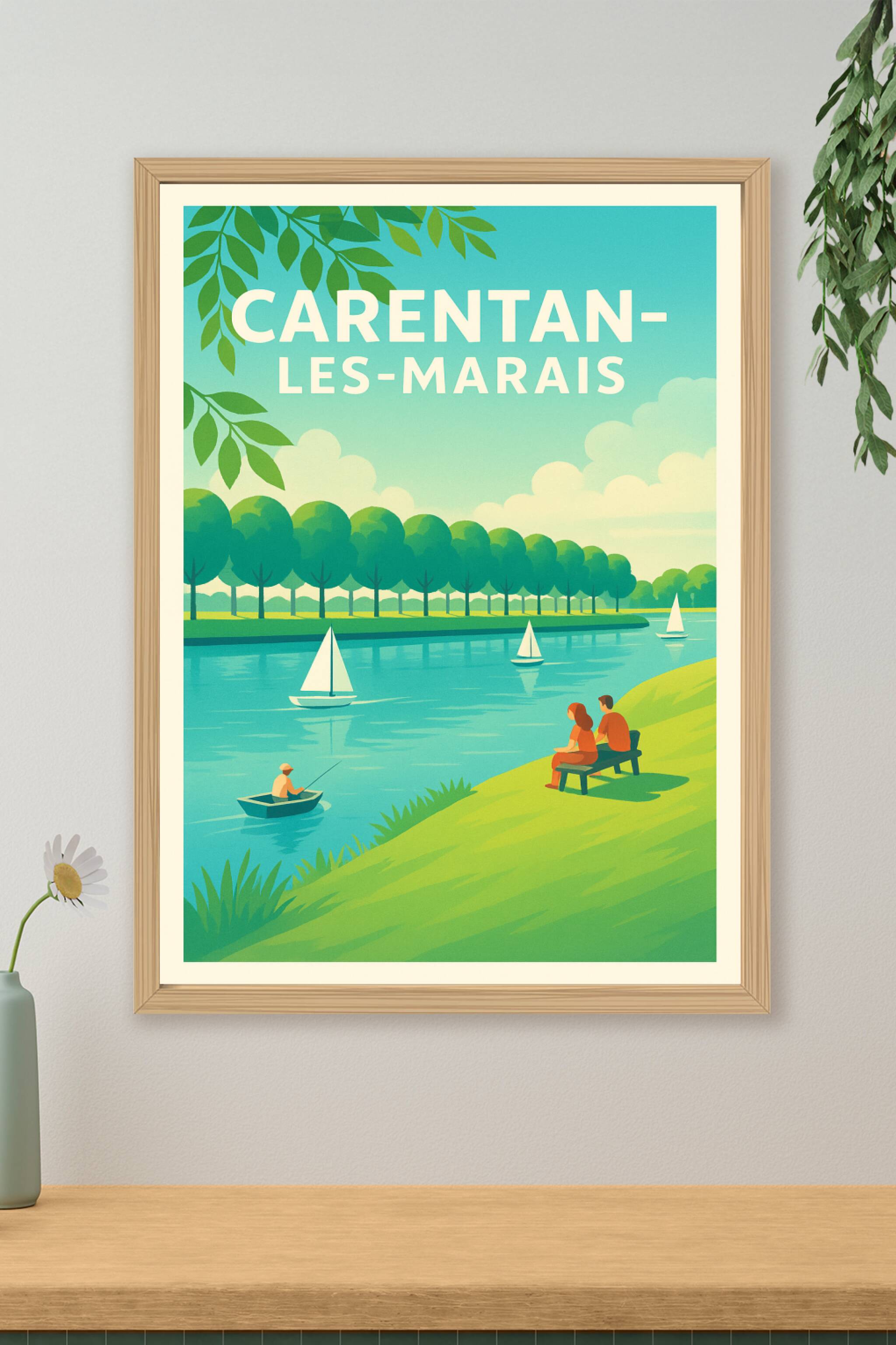 Affiche de Carentan-les-Marais - Sérénité au fil de l'eau