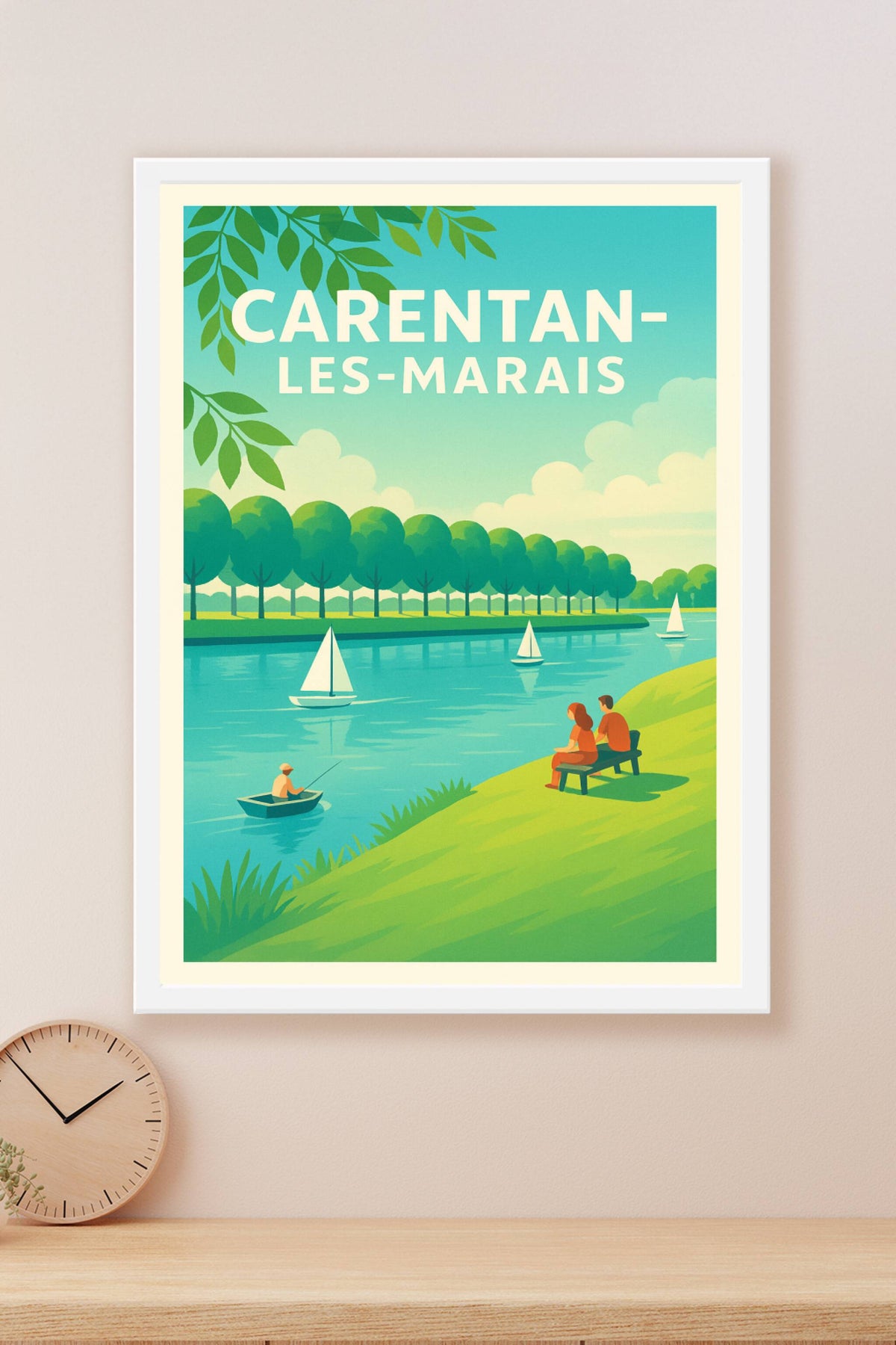 Affiche de Carentan-les-Marais - Sérénité au fil de l'eau