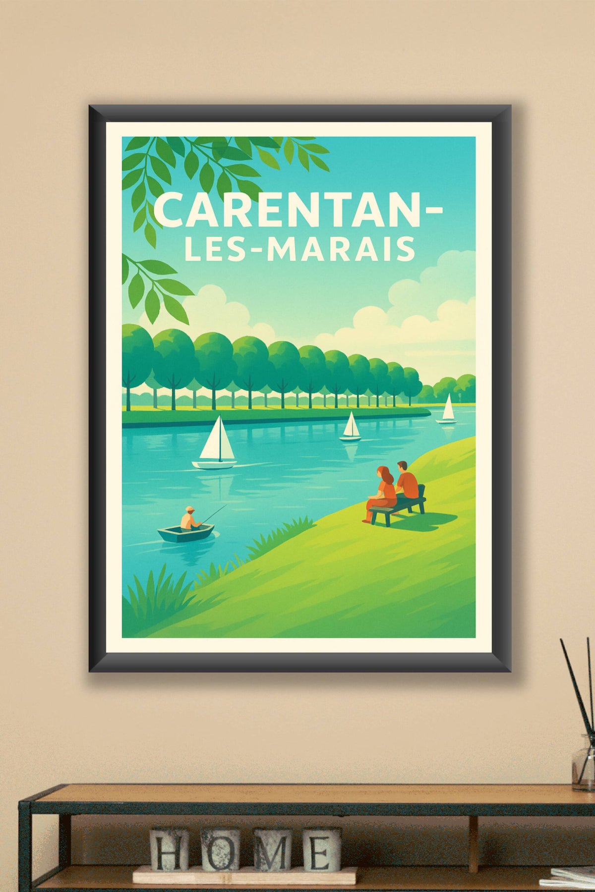 Affiche de Carentan-les-Marais - Sérénité au fil de l'eau