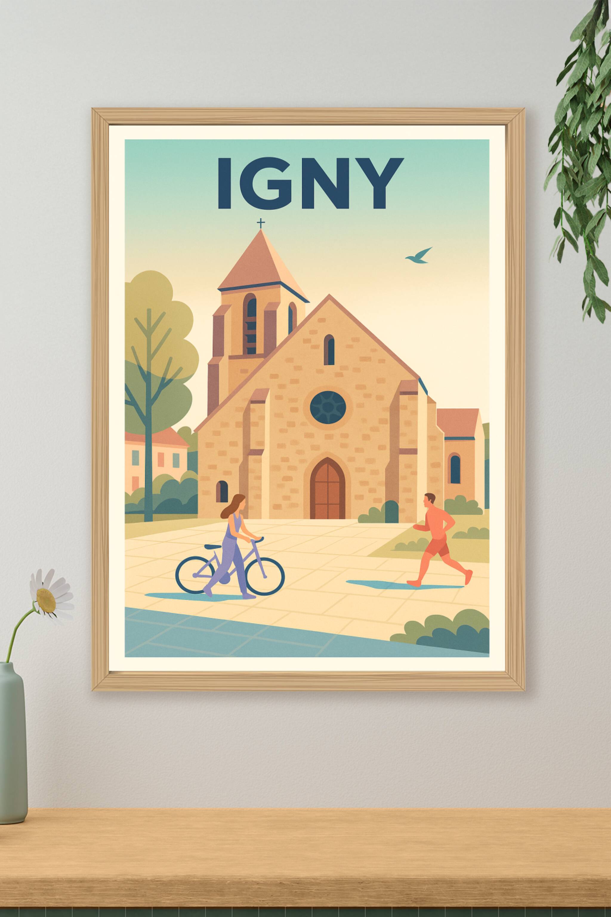 Affiche de Igny - Charme et Sérénité au Cœur du Village
