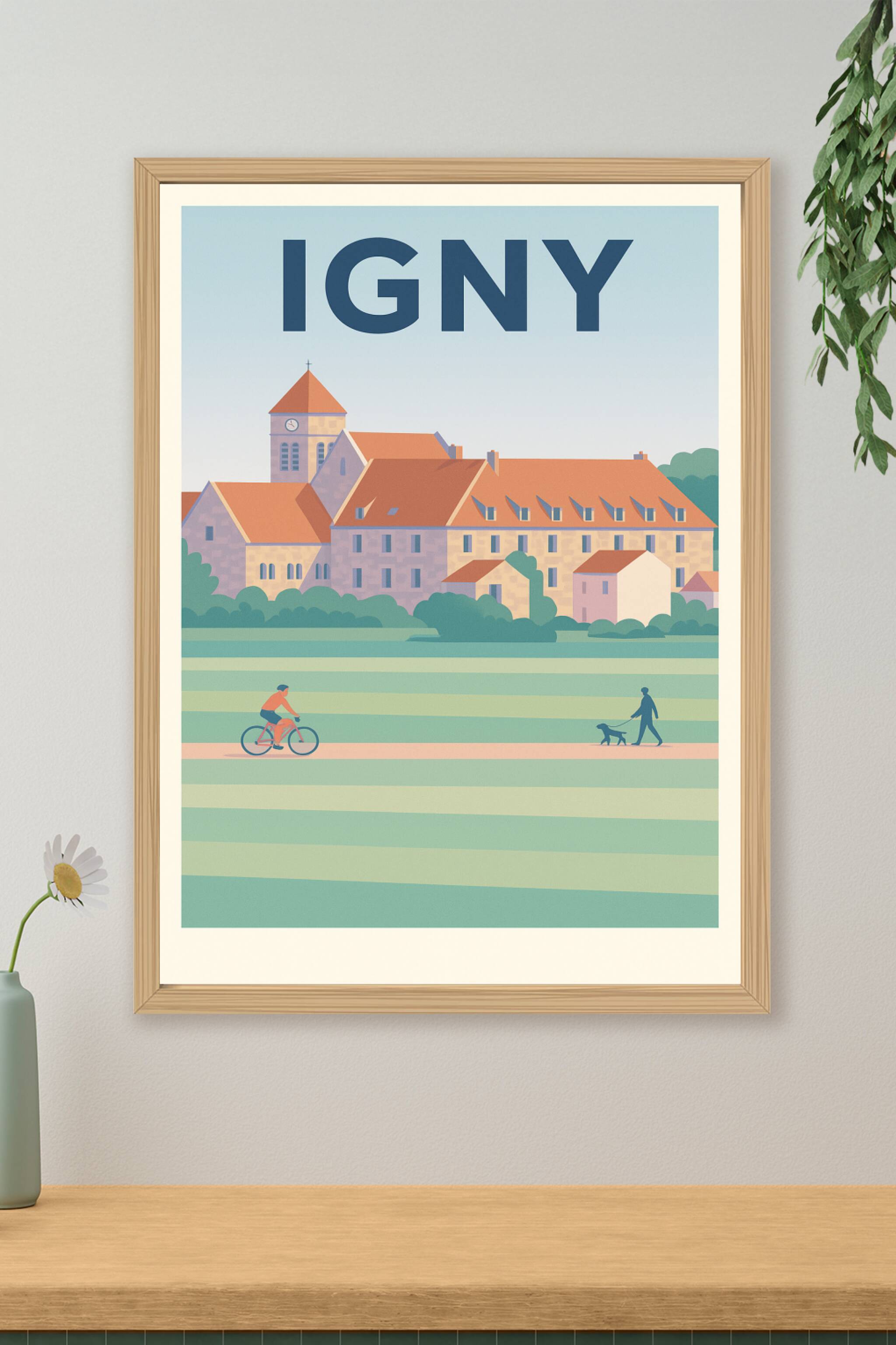 Affiche de Igny - Charme paisible en pleine nature
