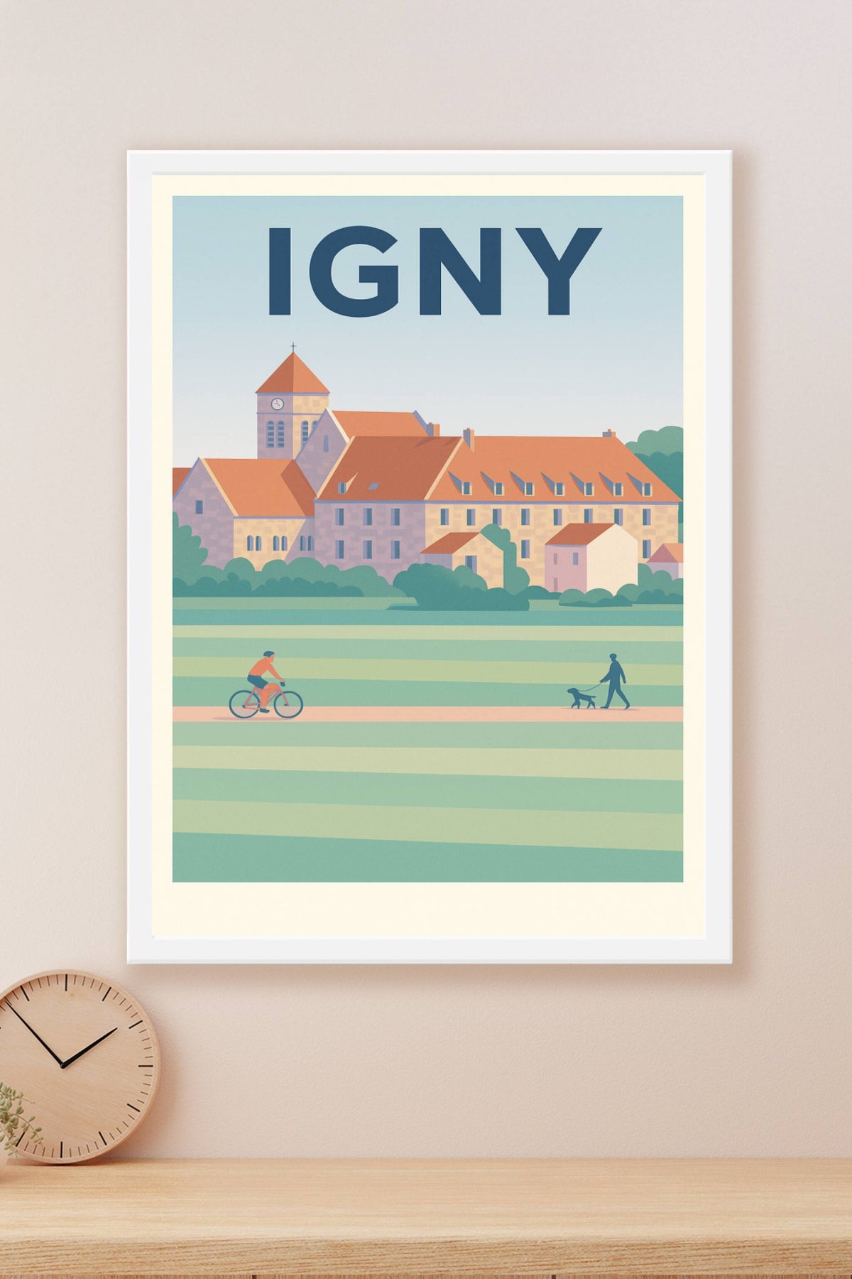 Affiche de Igny - Charme paisible en pleine nature