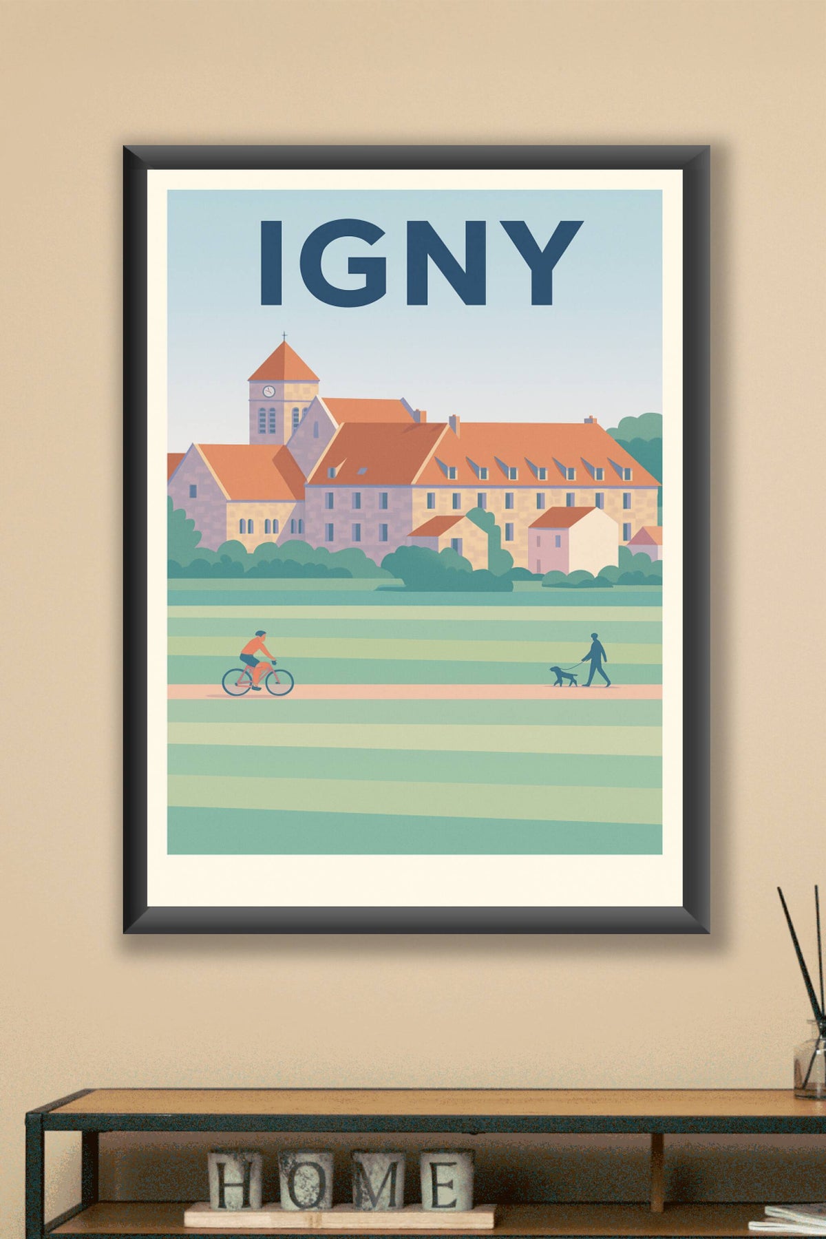 Affiche de Igny - Charme paisible en pleine nature