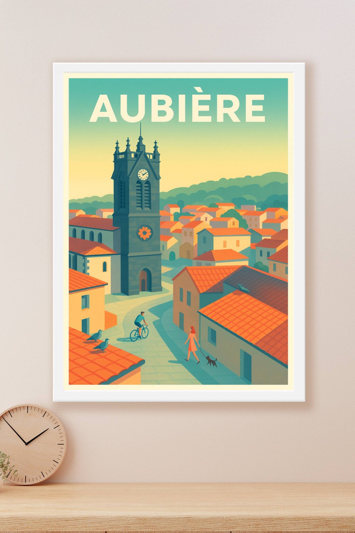 Affiche de Aubière - Charme et douceur d'une cité paisible