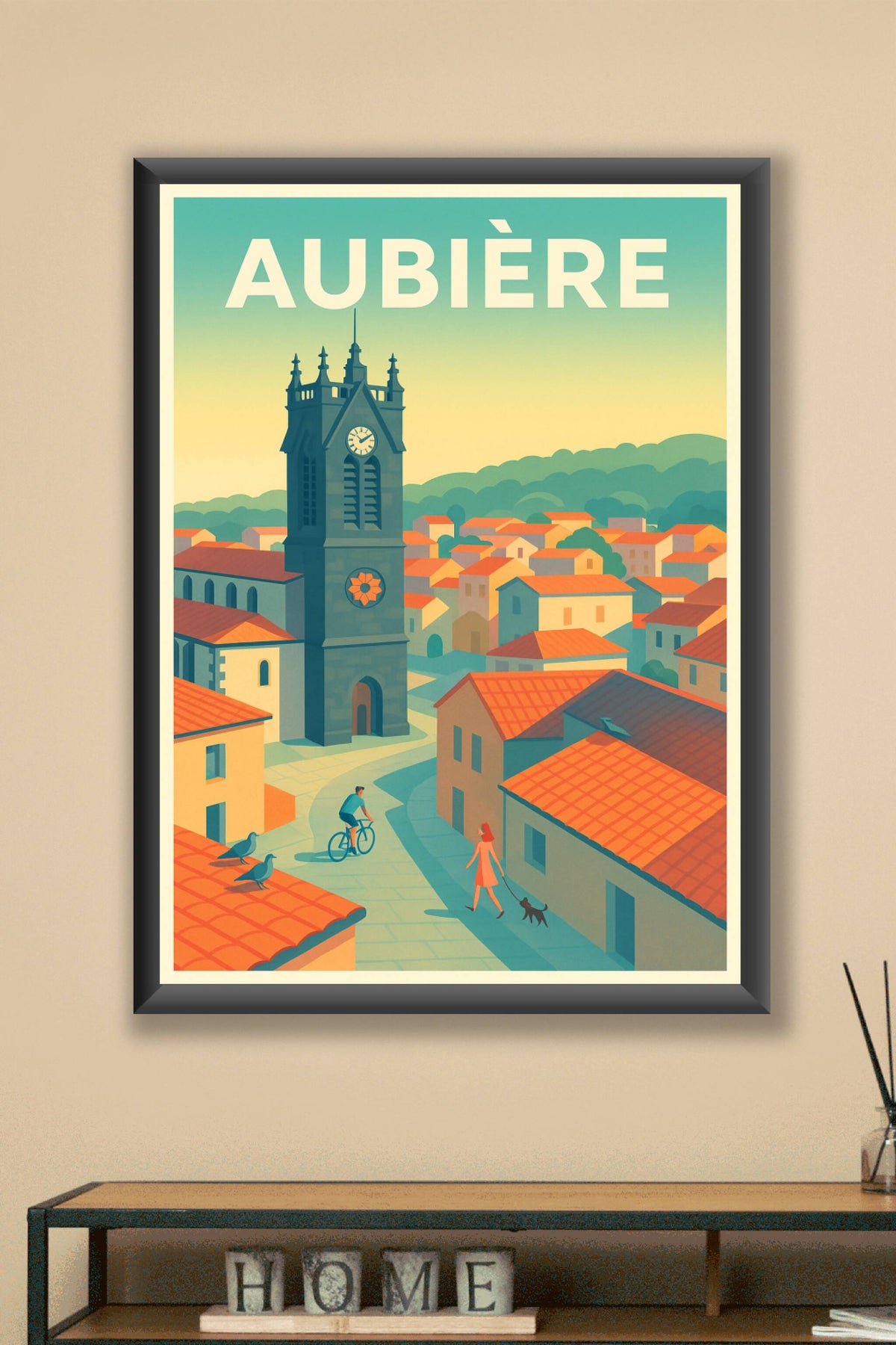 Affiche de Aubière - Charme et douceur d'une cité paisible