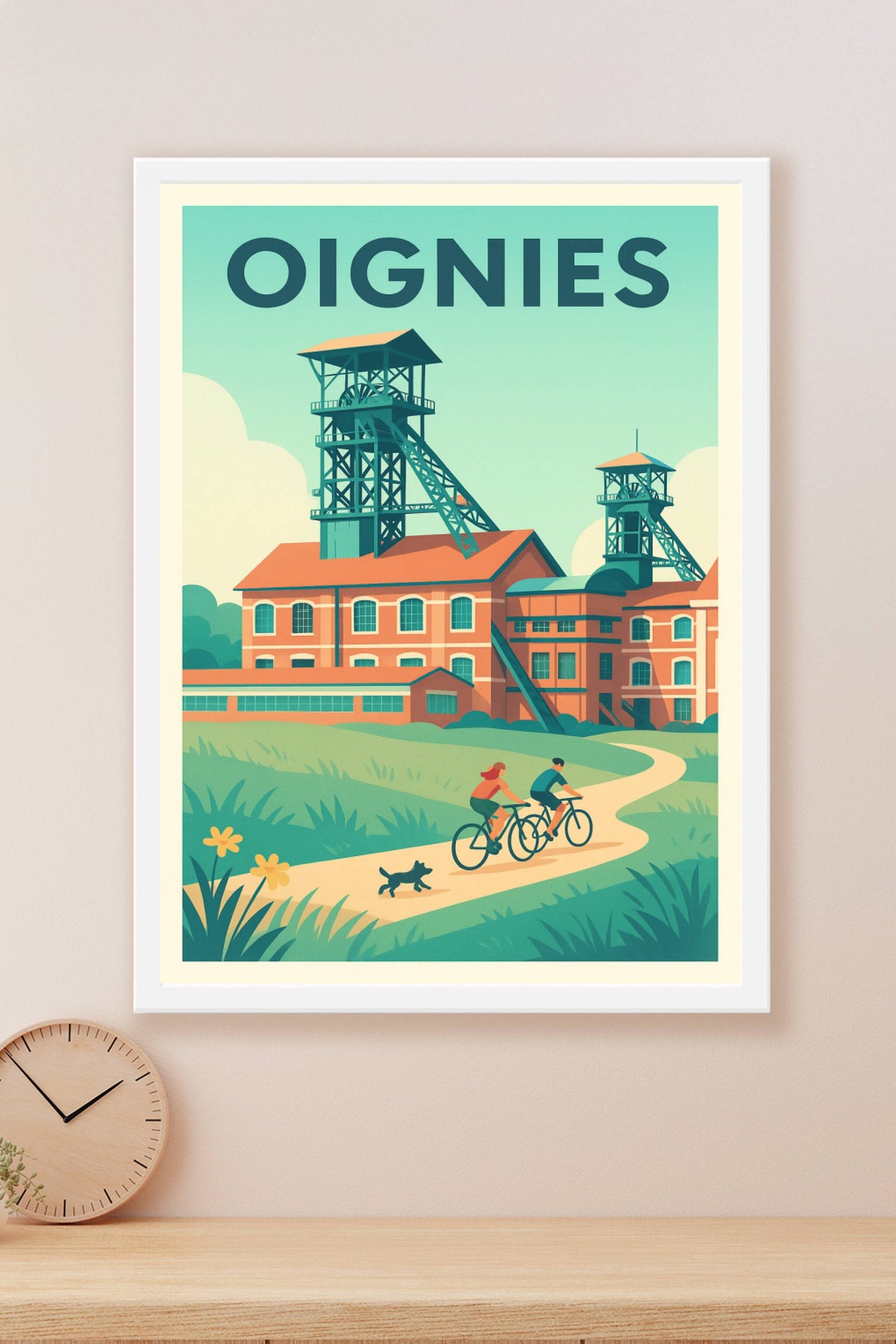 Affiche de Oignies - Balade entre nature et patrimoine industriel