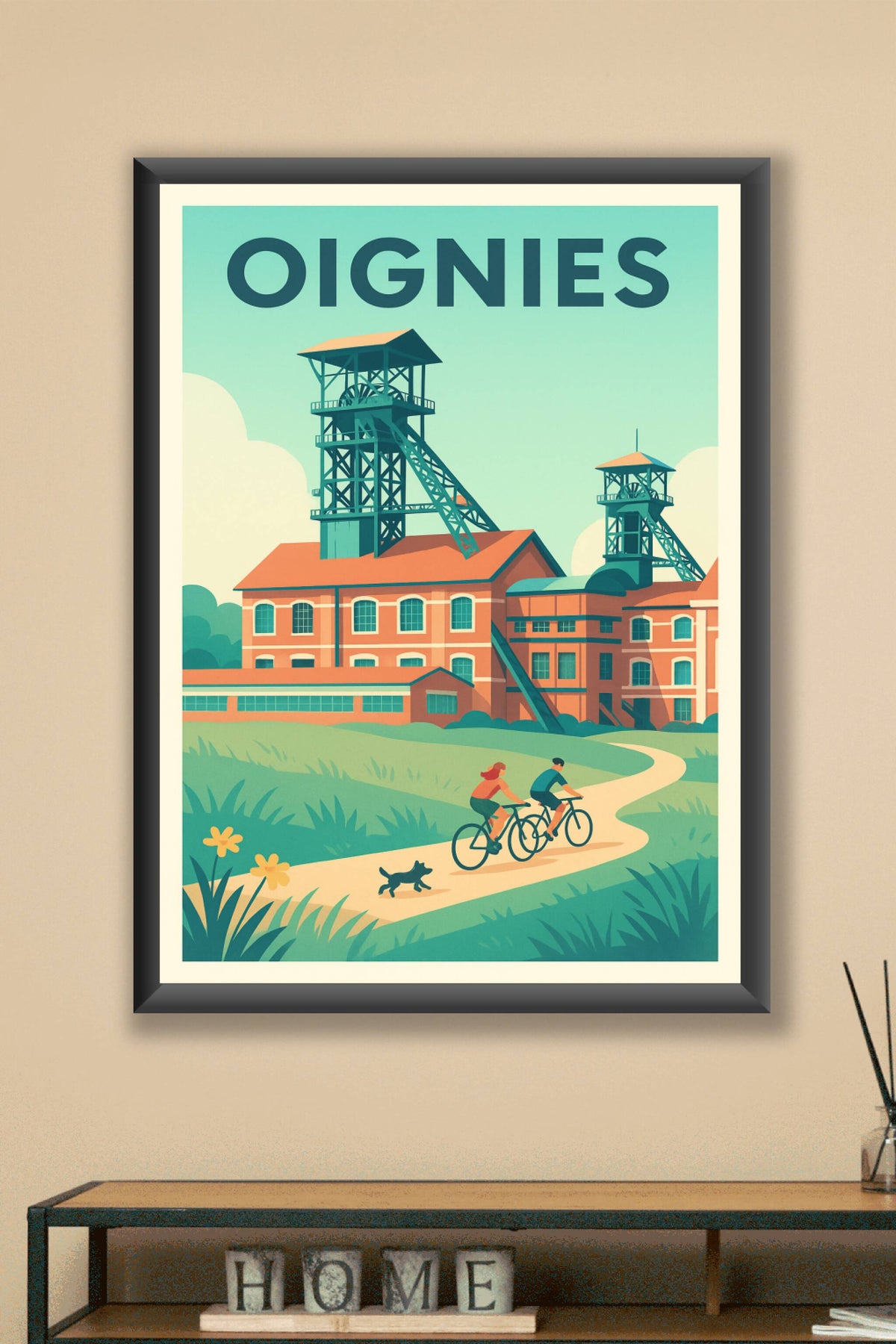 Affiche de Oignies - Balade entre nature et patrimoine industriel
