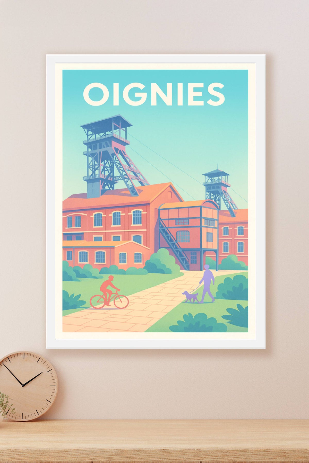 Affiche de Oignies - L'héritage minier revisité