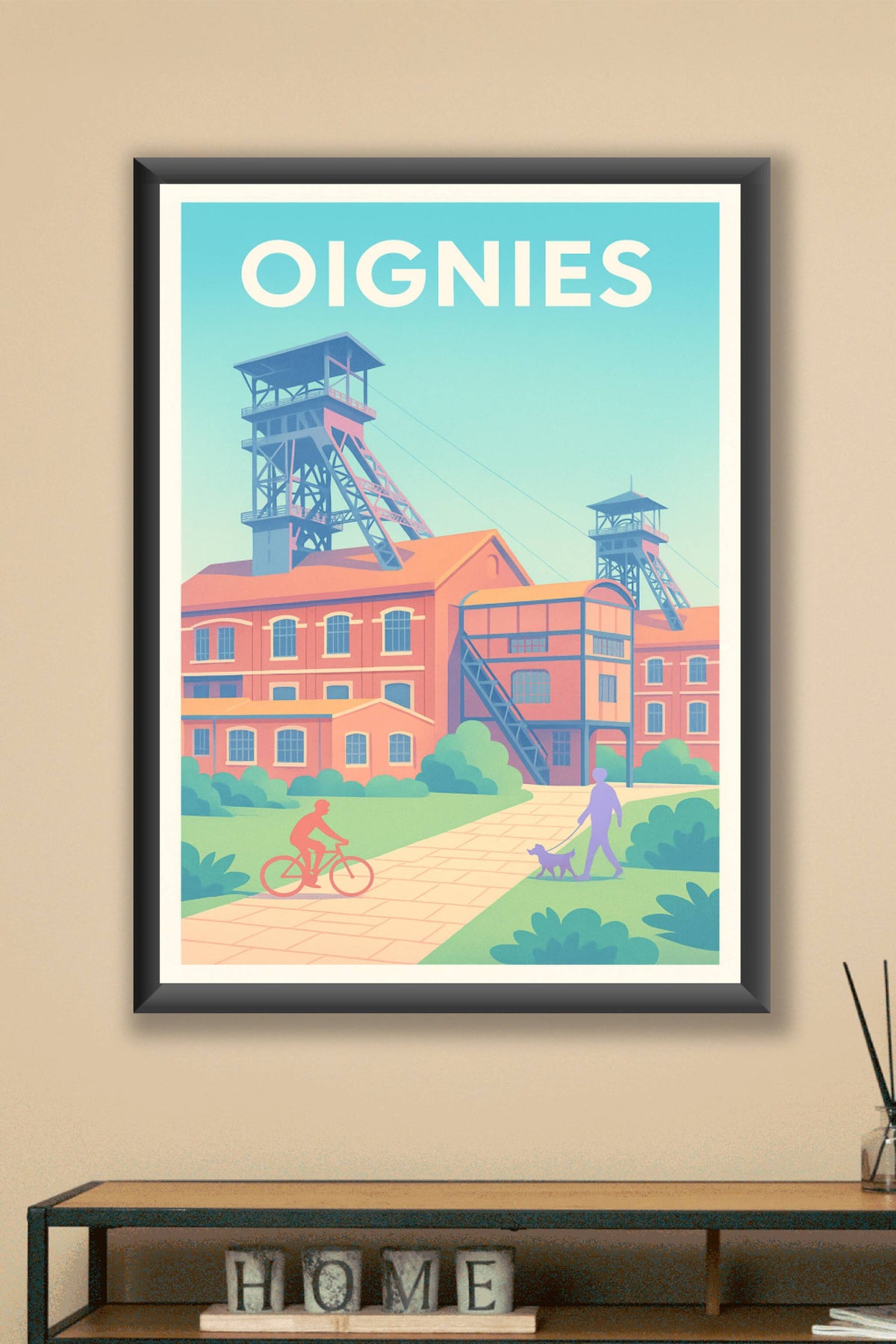 Affiche de Oignies - L'héritage minier revisité