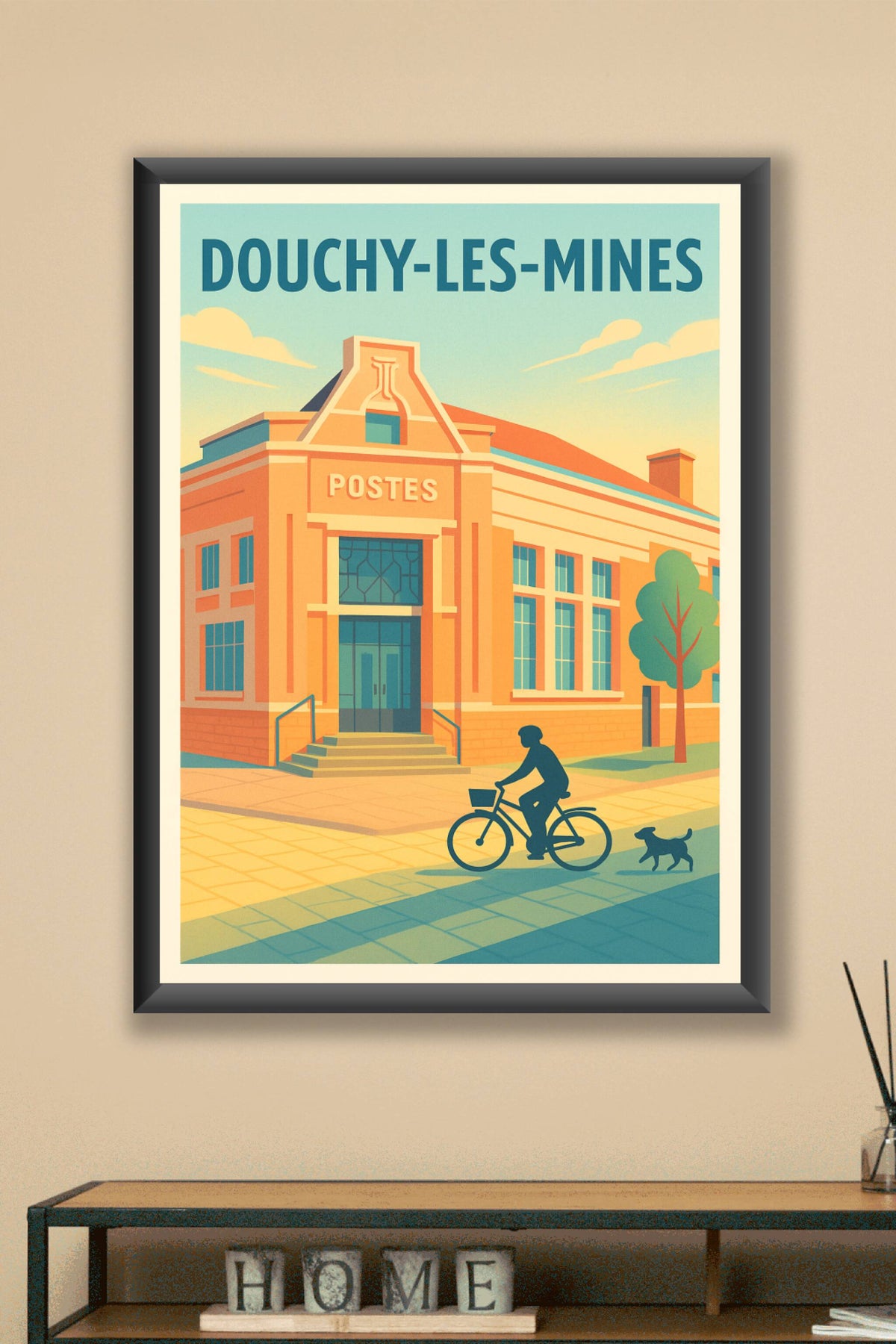Affiche de Douchy-les-Mines - Charme et sérénité d'une ville à taille humaine