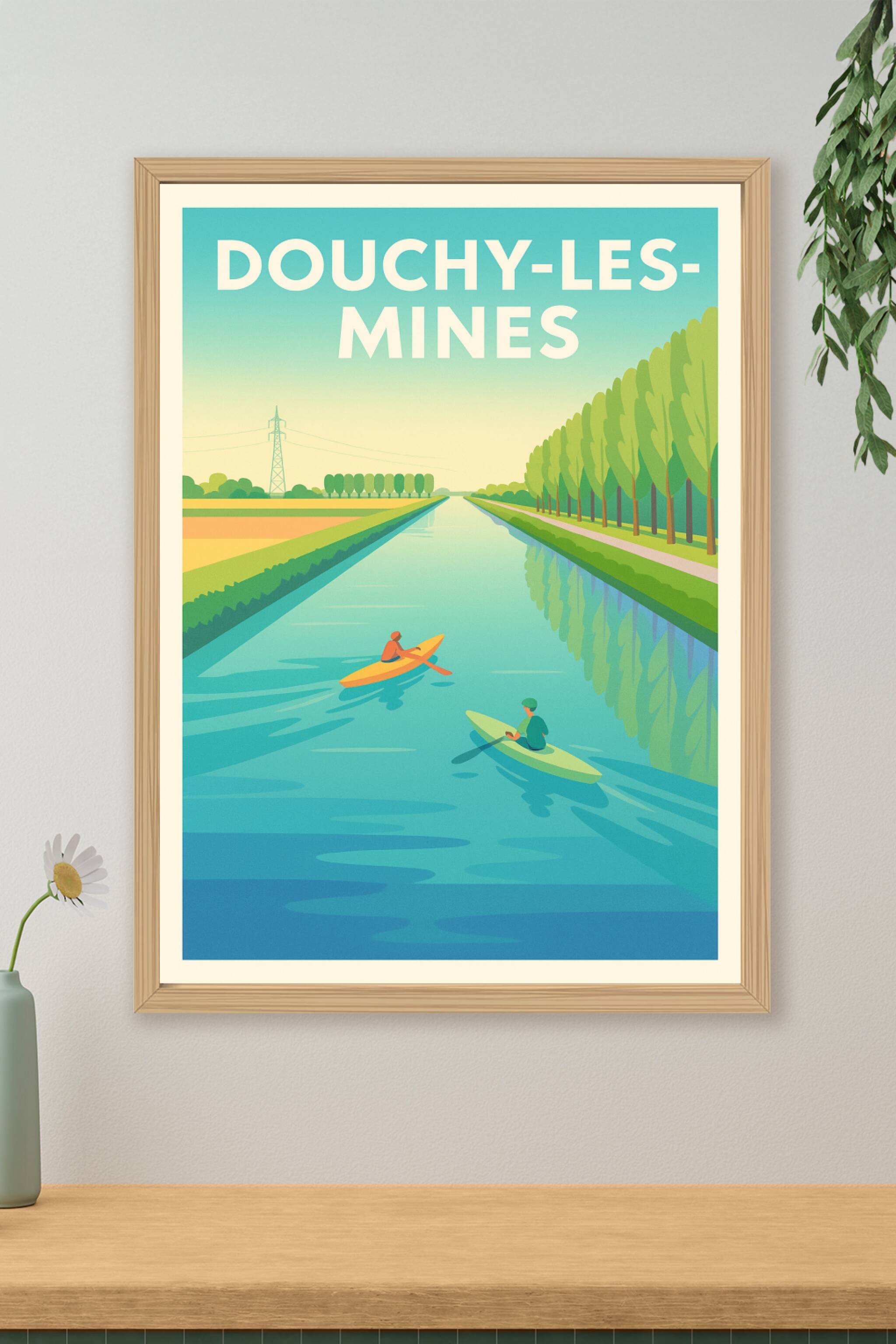 Affiche de Douchy-les-Mines - Sérénité au fil de l'eau