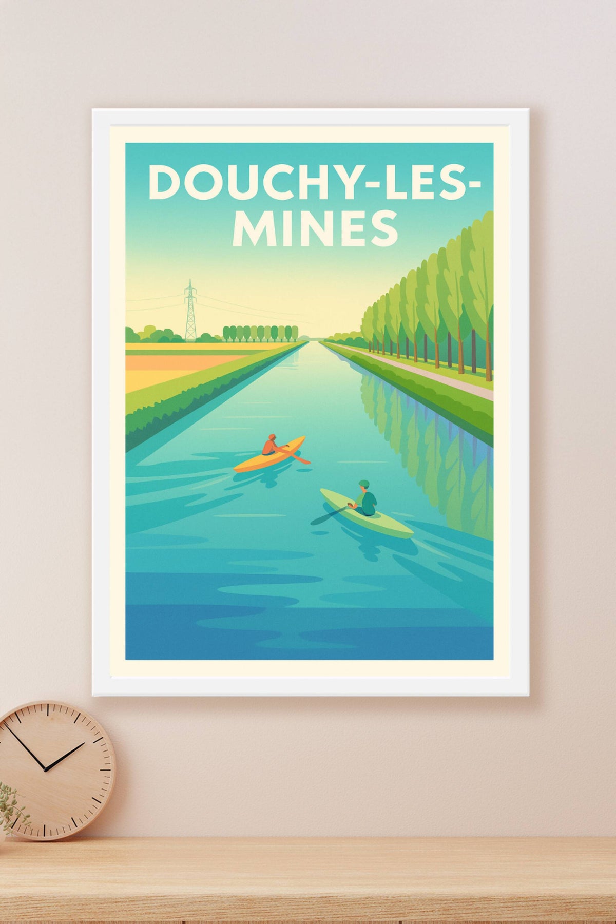 Affiche de Douchy-les-Mines - Sérénité au fil de l'eau