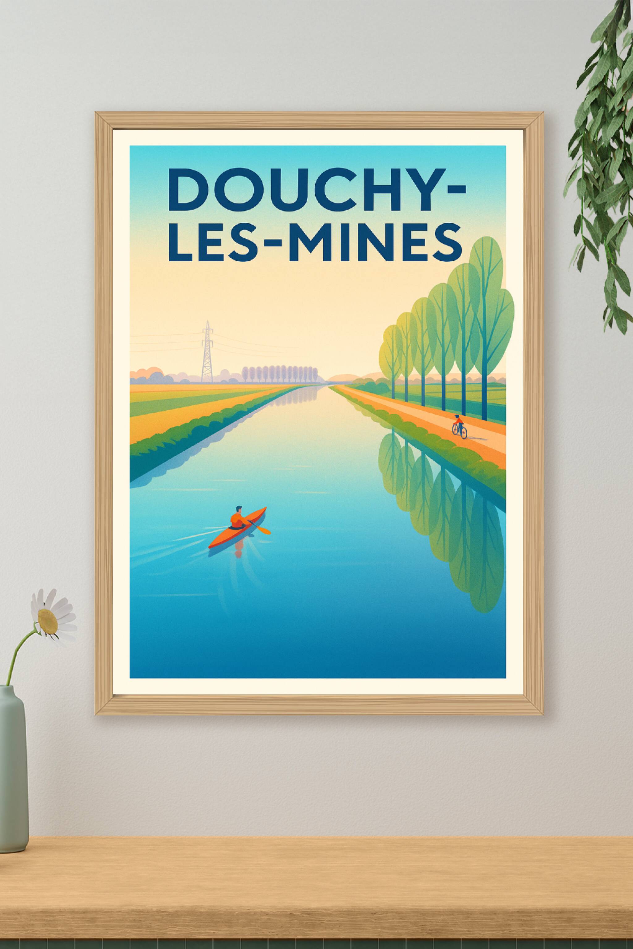 Affiche de Douchy-les-Mines - Sérénité au fil de l'eau