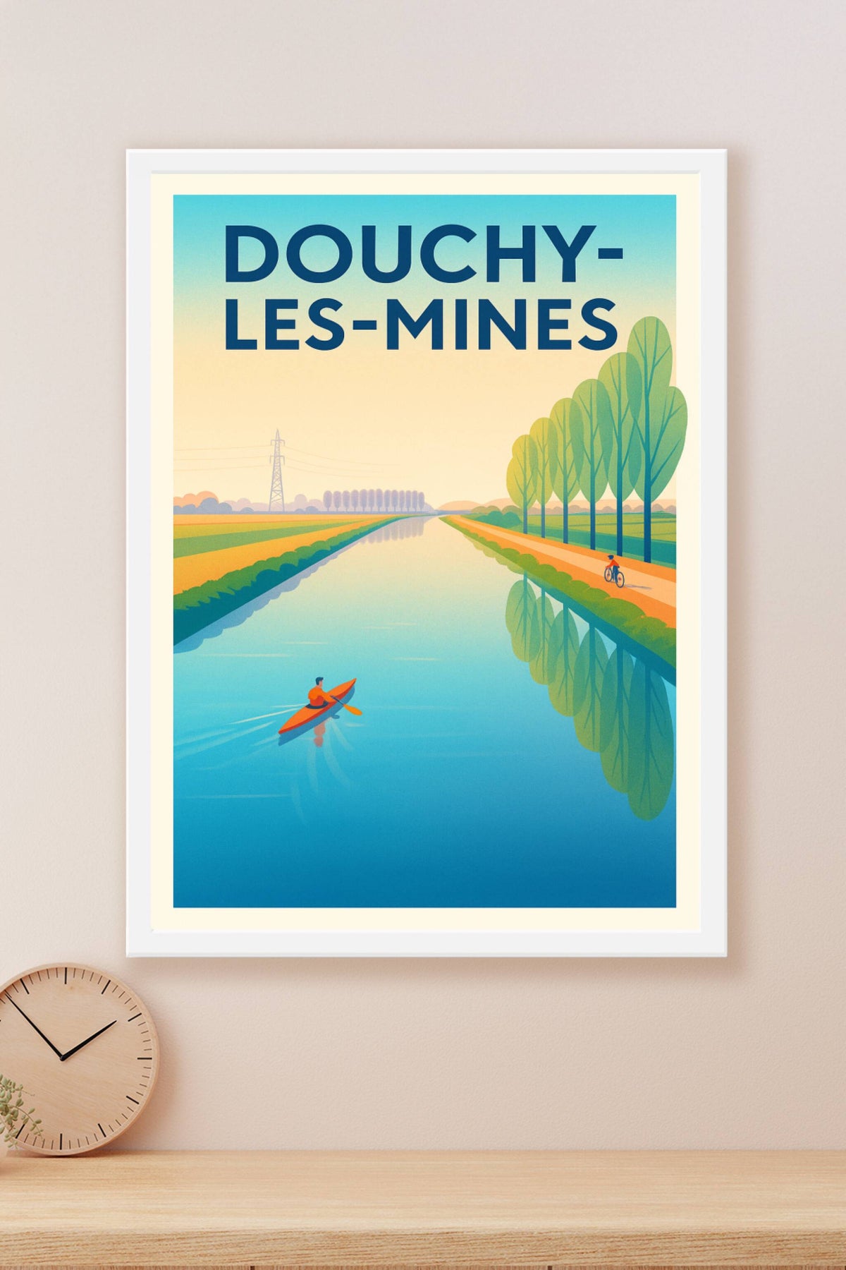 Affiche de Douchy-les-Mines - Sérénité au fil de l'eau