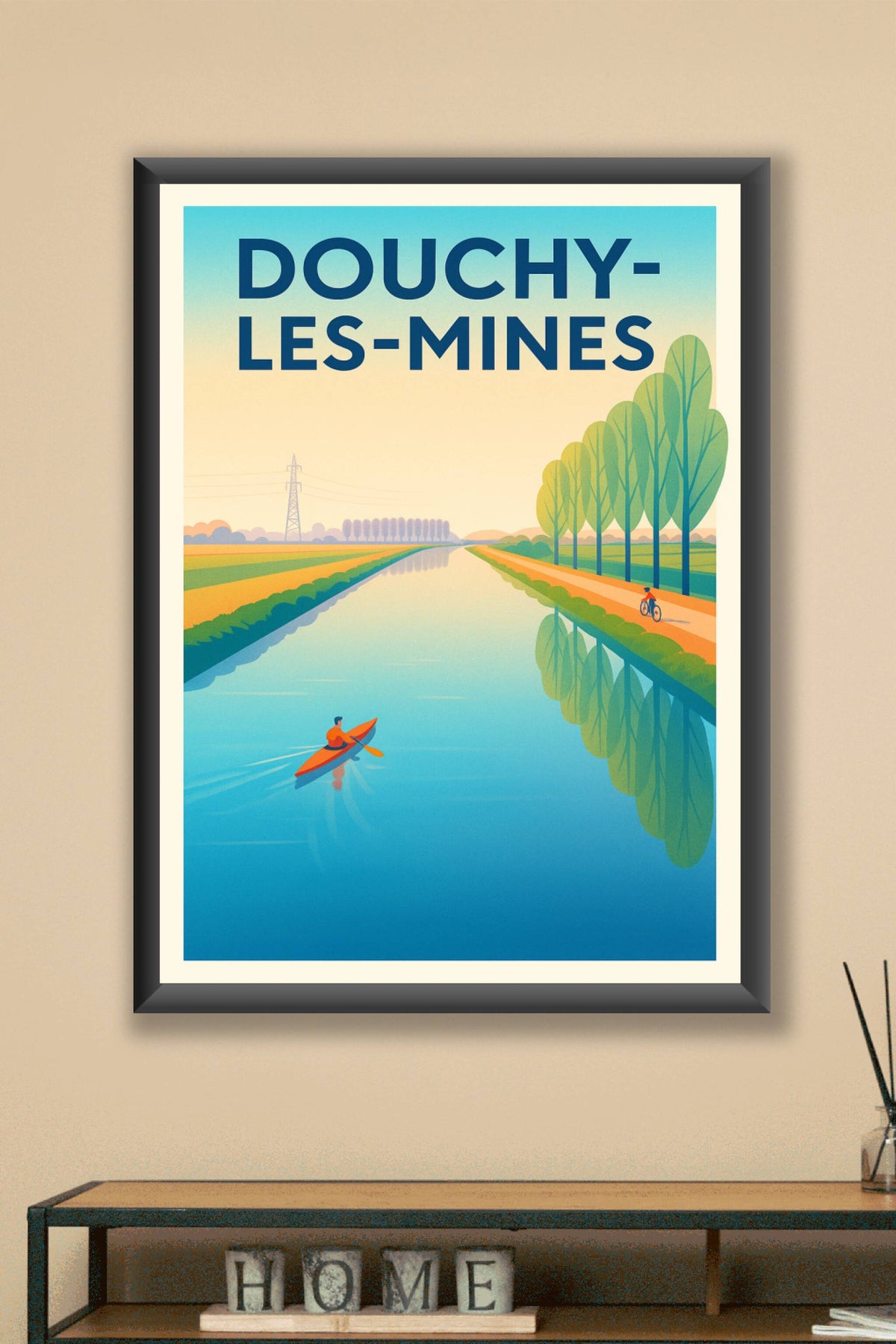 Affiche de Douchy-les-Mines - Sérénité au fil de l'eau