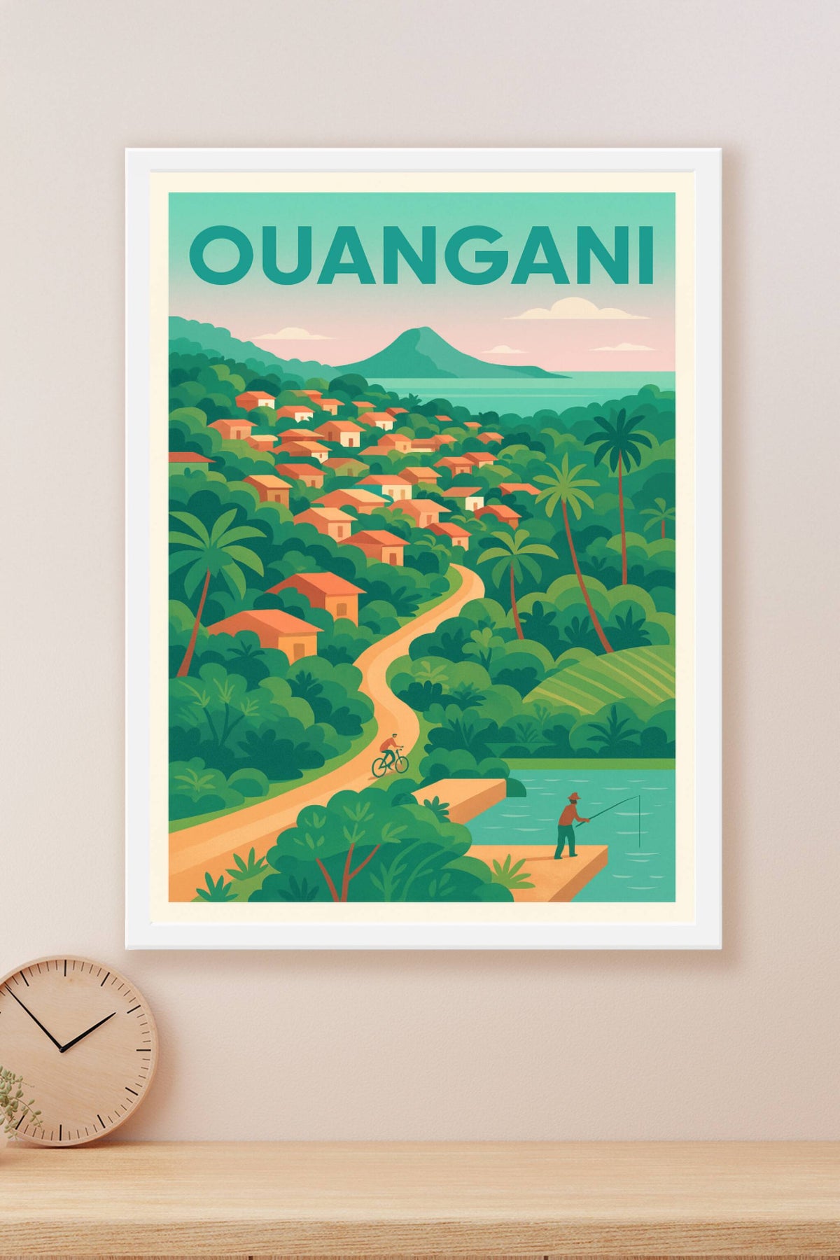Affiche de Ouangani - Charme tropical et sérénité à l'état pur