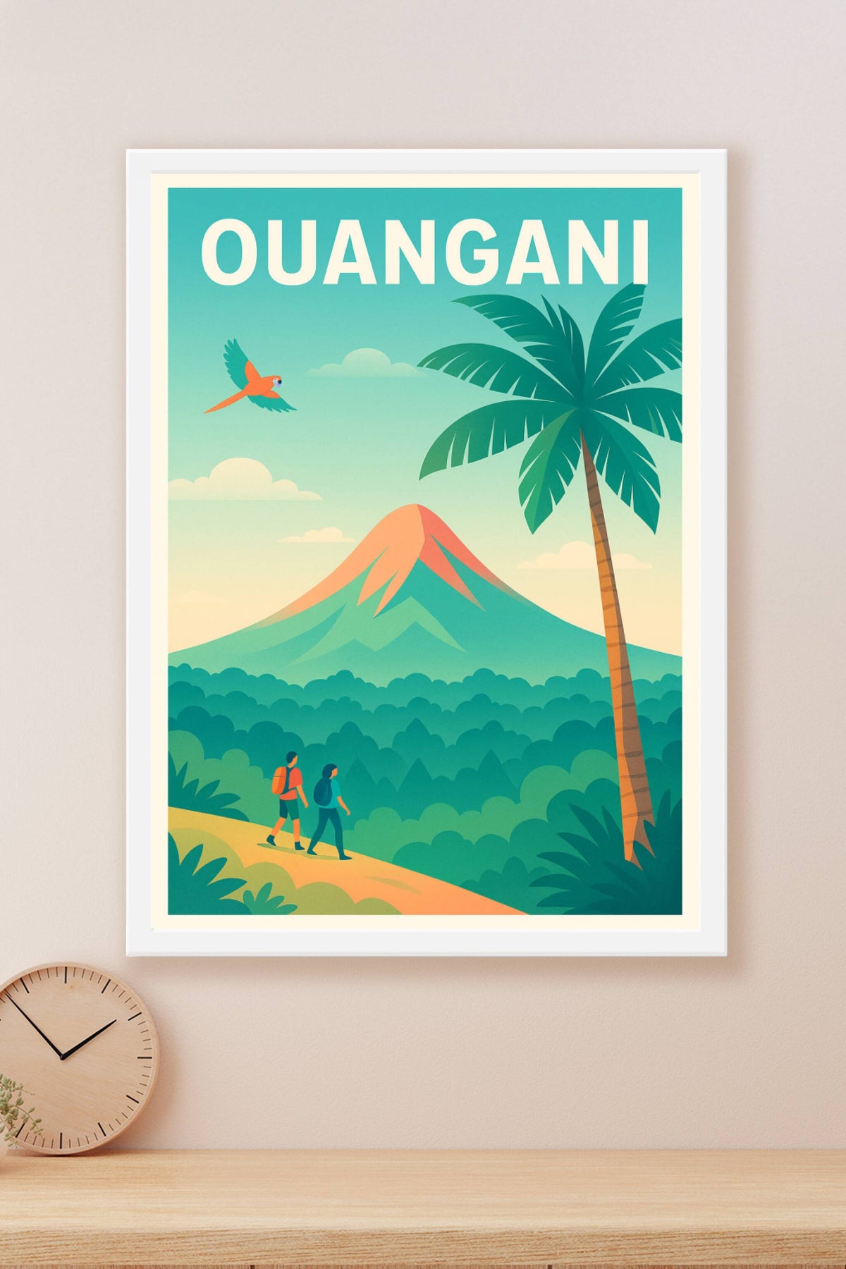 Affiche de Ouangani - L'évasion tropicale au pied du volcan