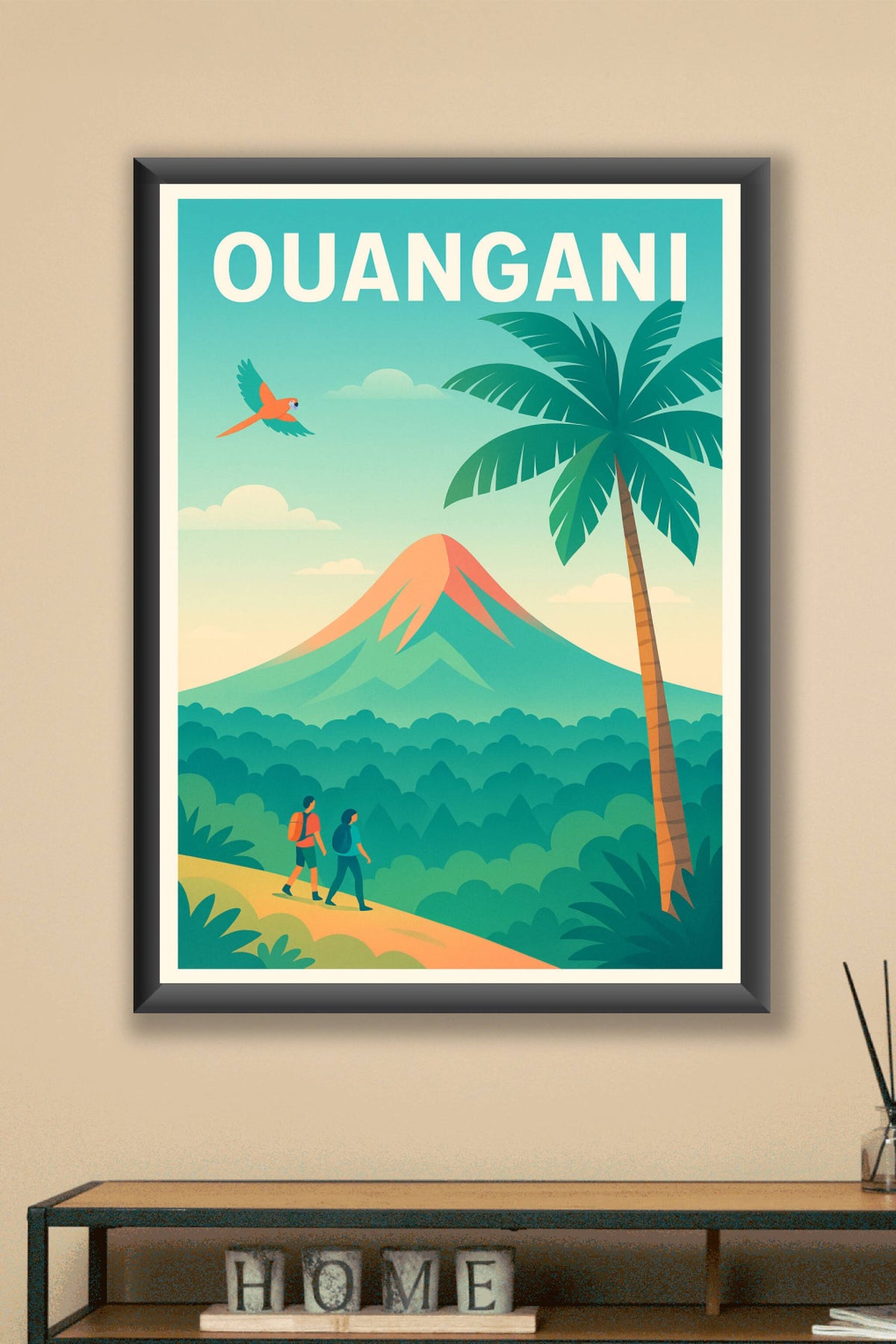 Affiche de Ouangani - L'évasion tropicale au pied du volcan