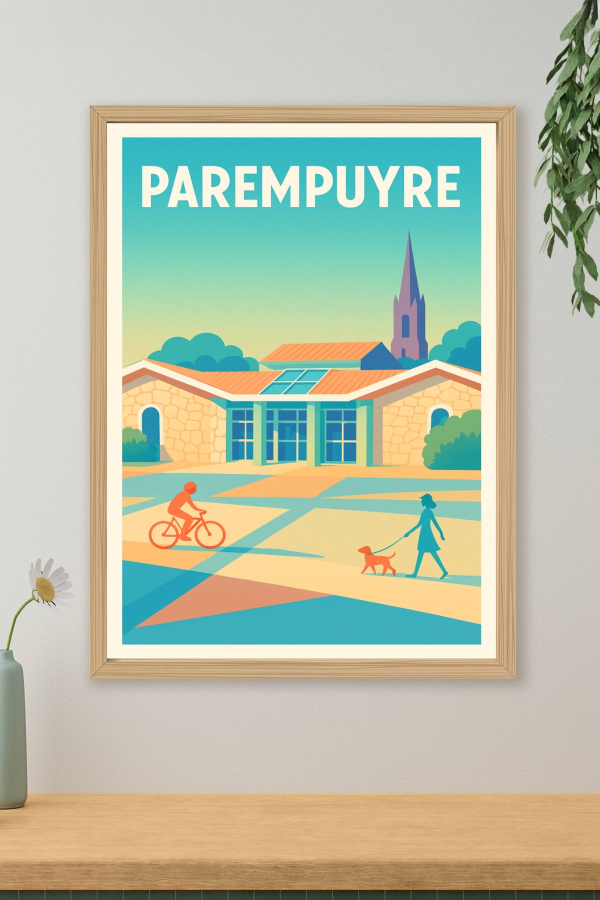 Affiche de PAREMPUYRE - Charme et douceur de vie en pleine nature