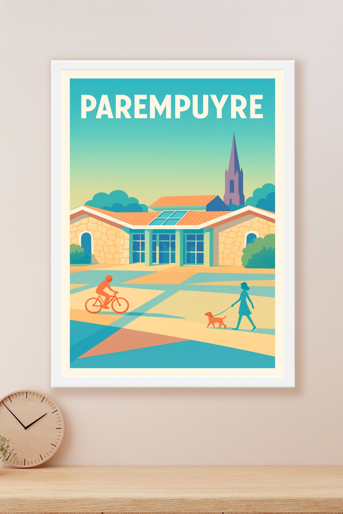 Affiche de PAREMPUYRE - Charme et douceur de vie en pleine nature