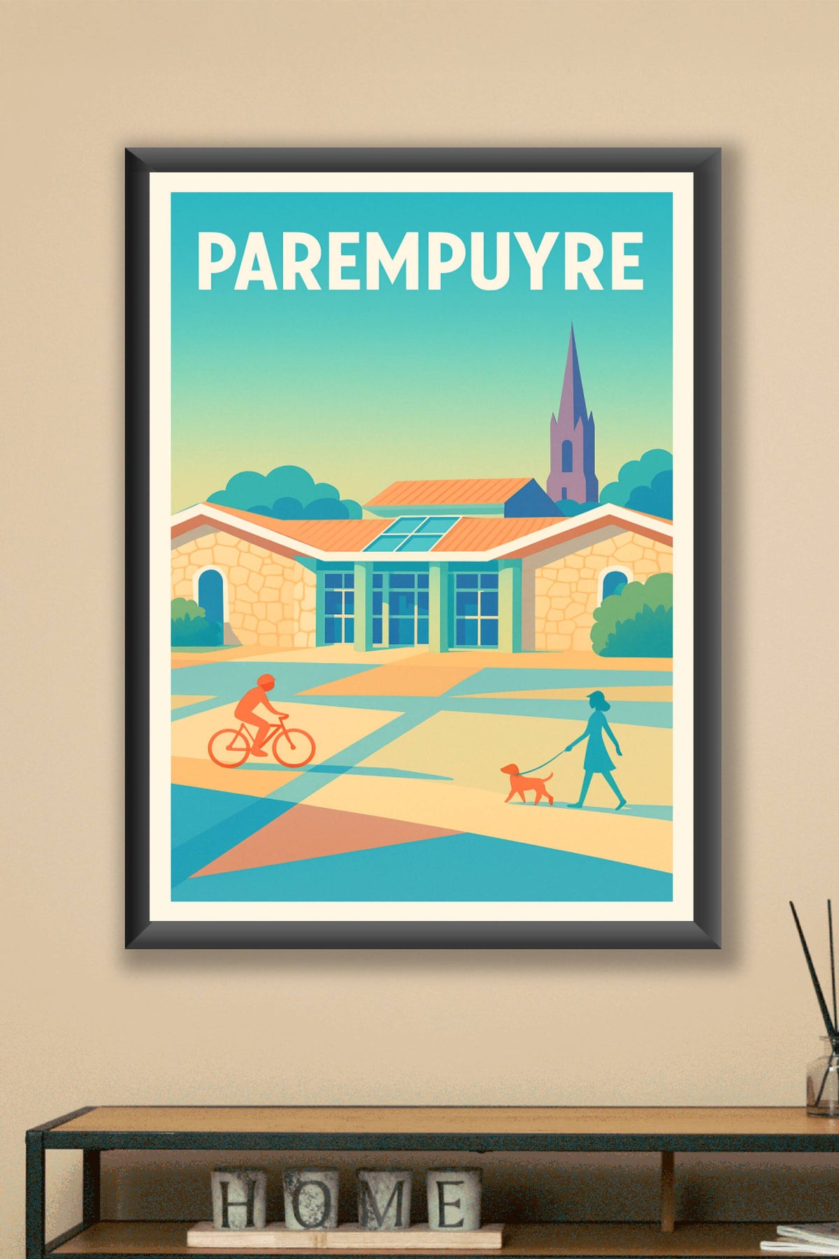 Affiche de PAREMPUYRE - Charme et douceur de vie en pleine nature