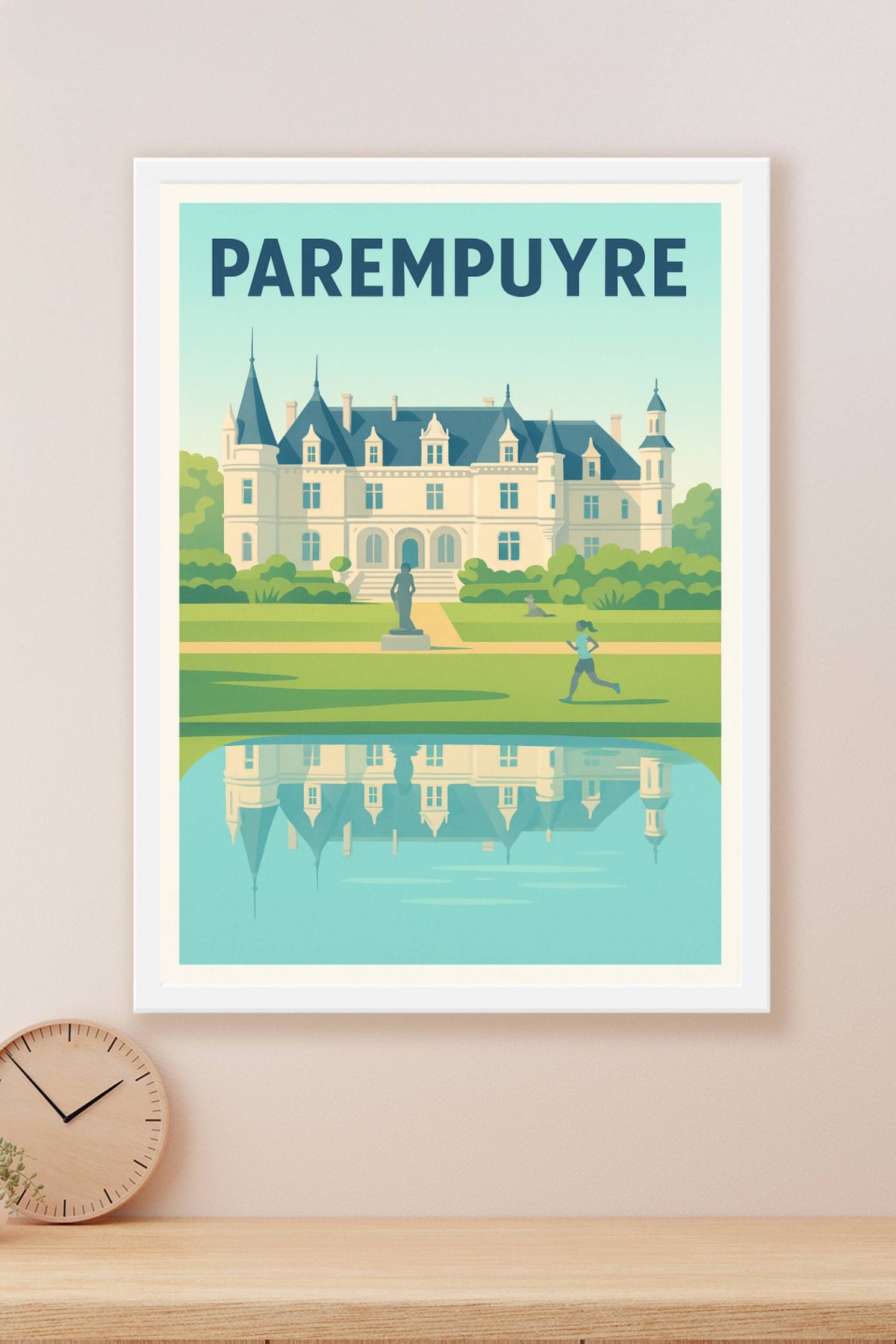 Affiche de Parempuyre - Élégance et détente au château