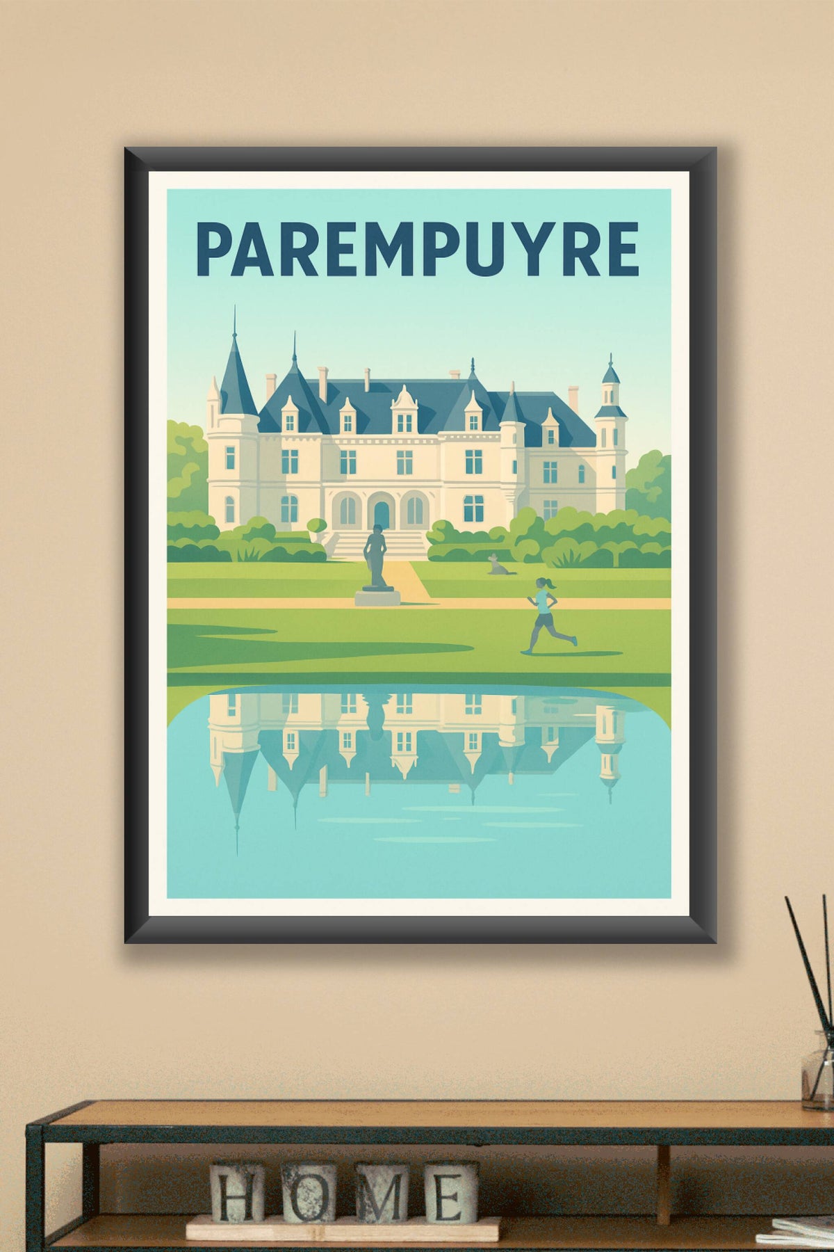 Affiche de Parempuyre - Élégance et détente au château