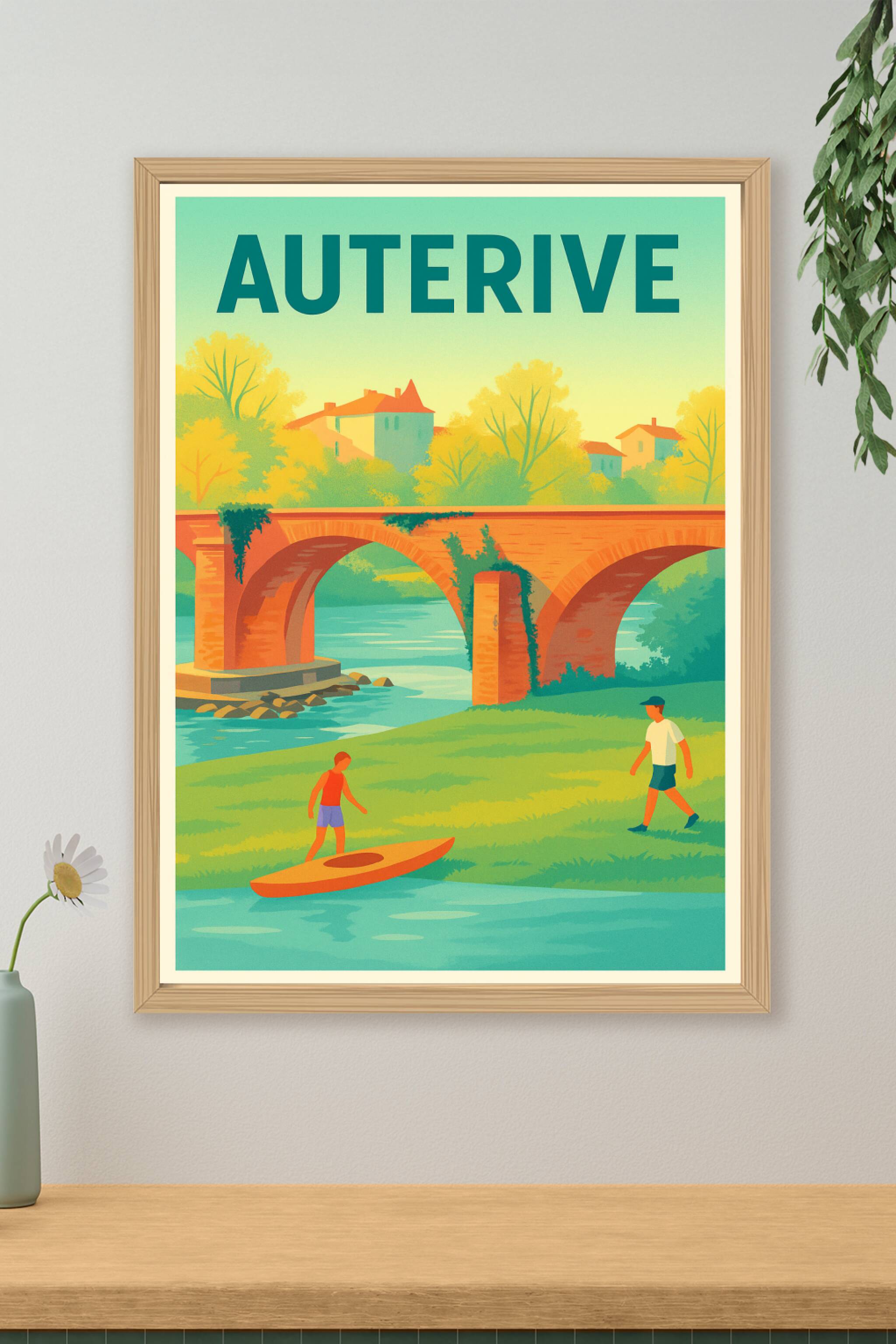 Affiche de Auterive - Évasion au fil de la rivière