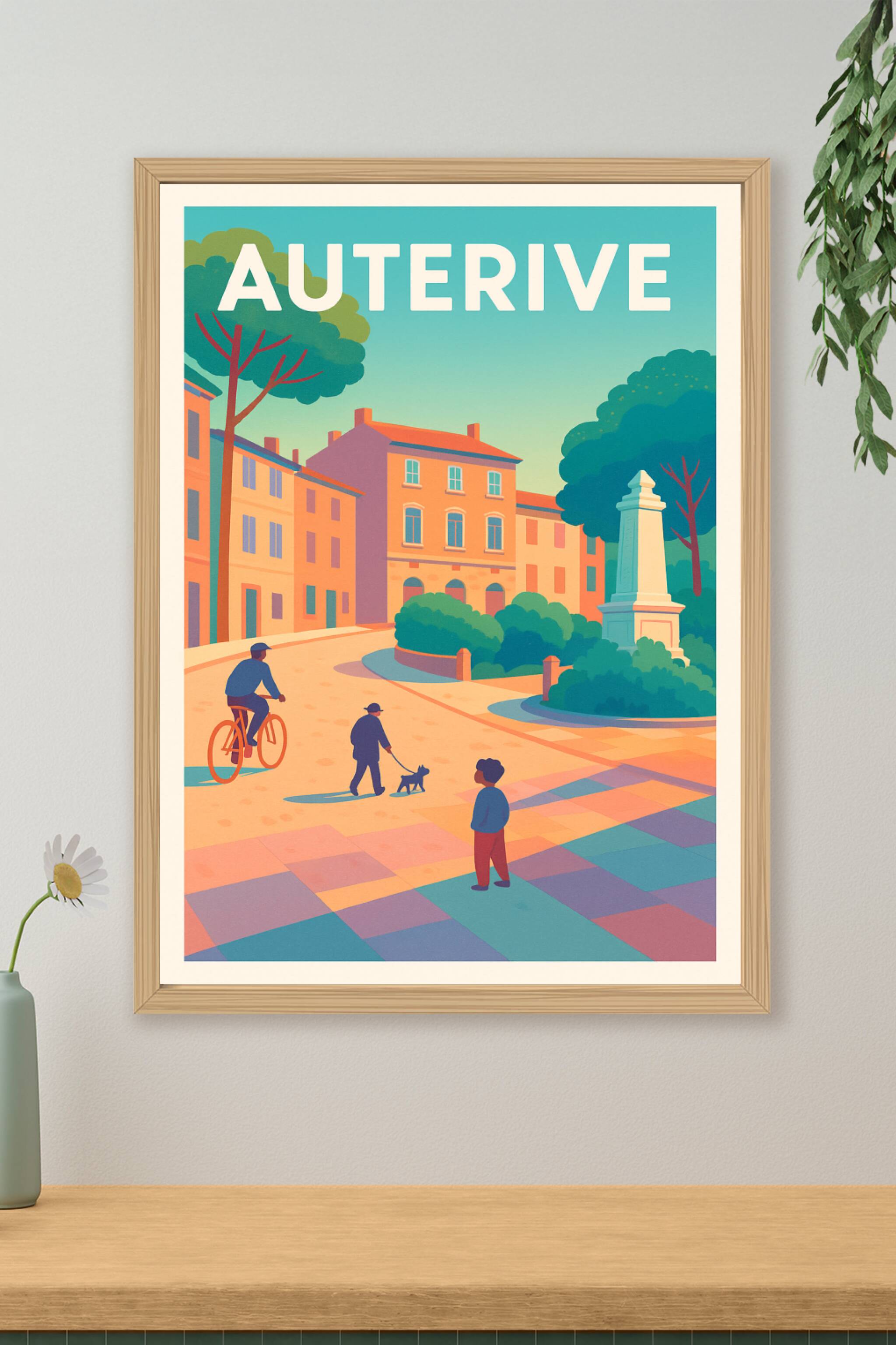 Affiche de Auterive - Douceur de vie au cœur du village