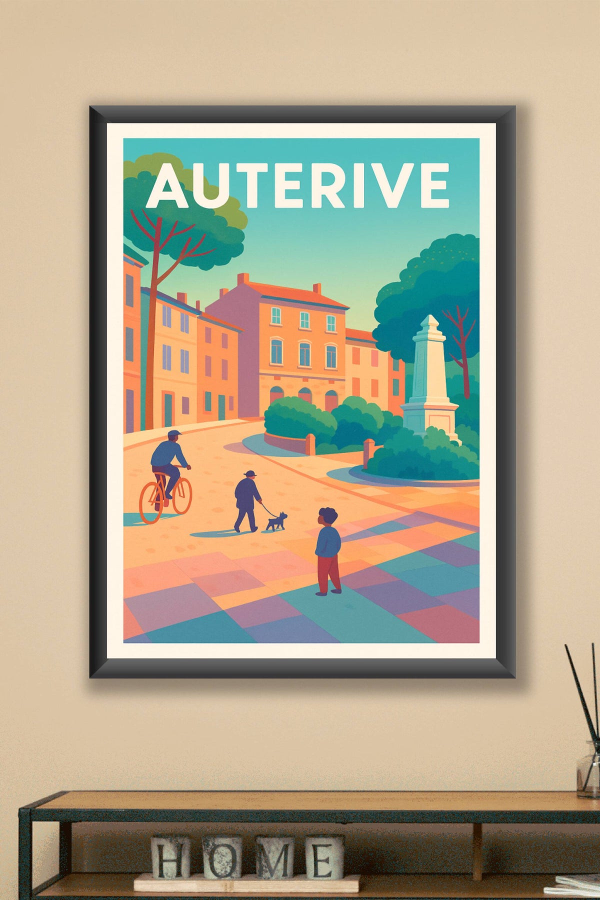 Affiche de Auterive - Douceur de vie au cœur du village