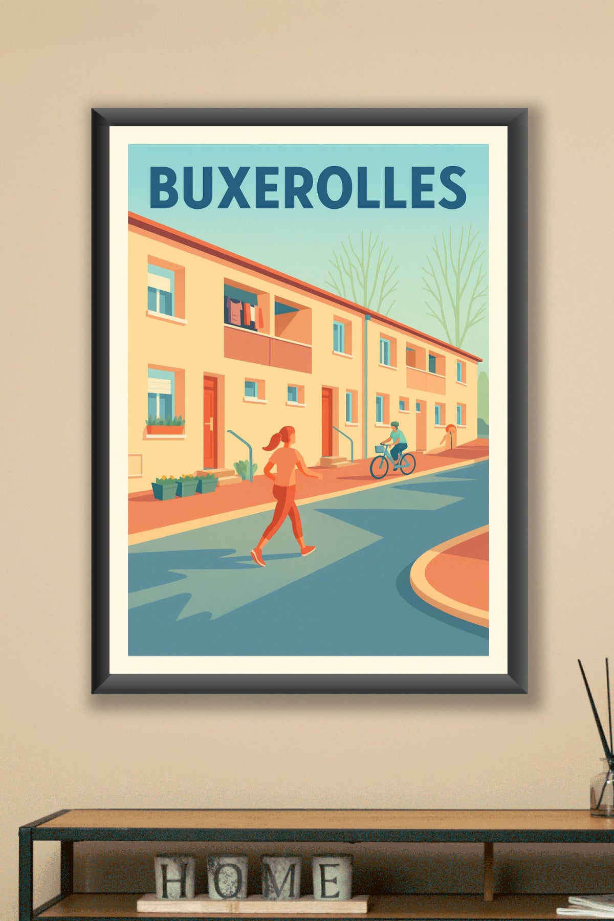 Affiche de Buxerolles - Ambiance de vie paisible au quotidien