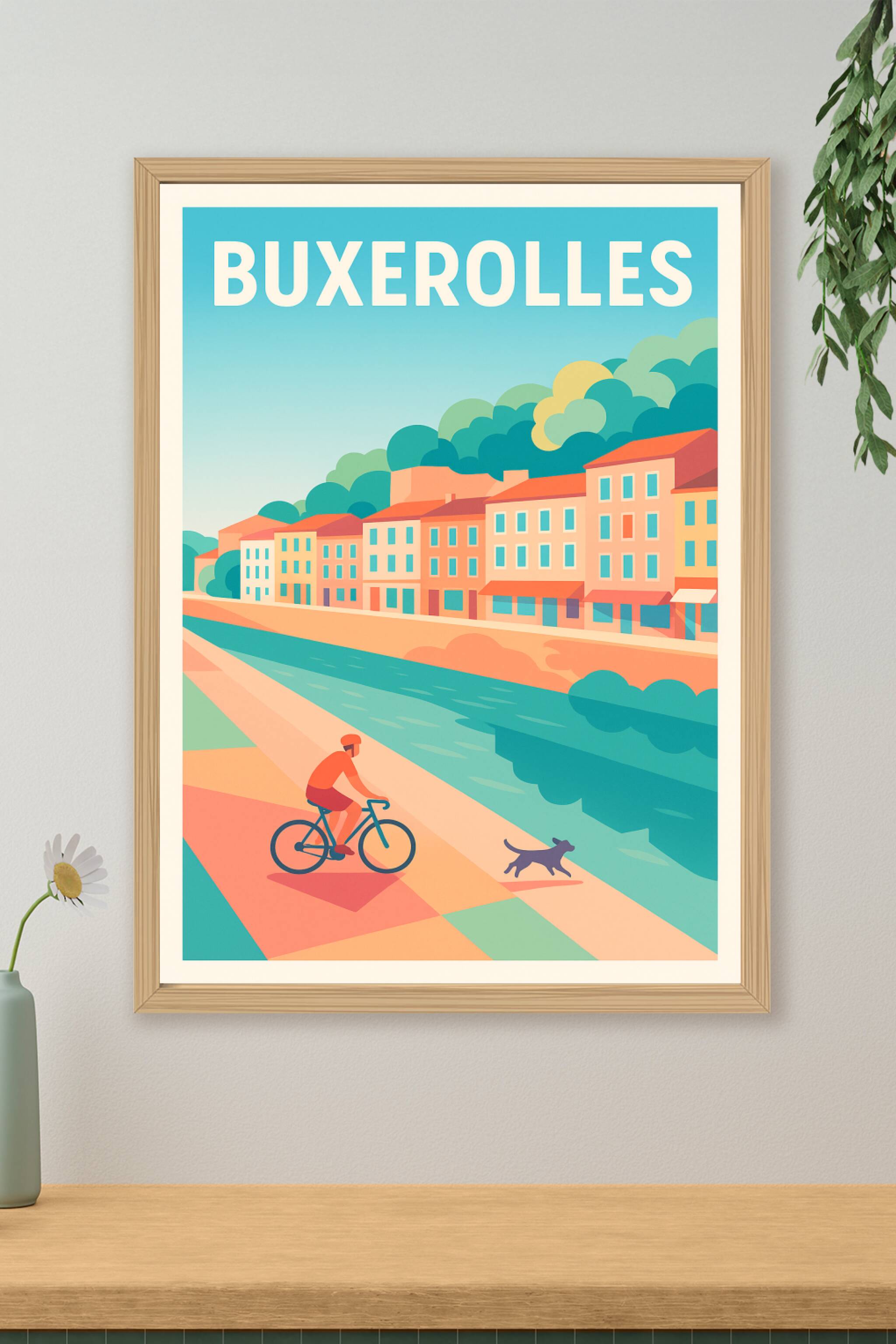 Affiche de Buxerolles - Promenade au fil de l’eau