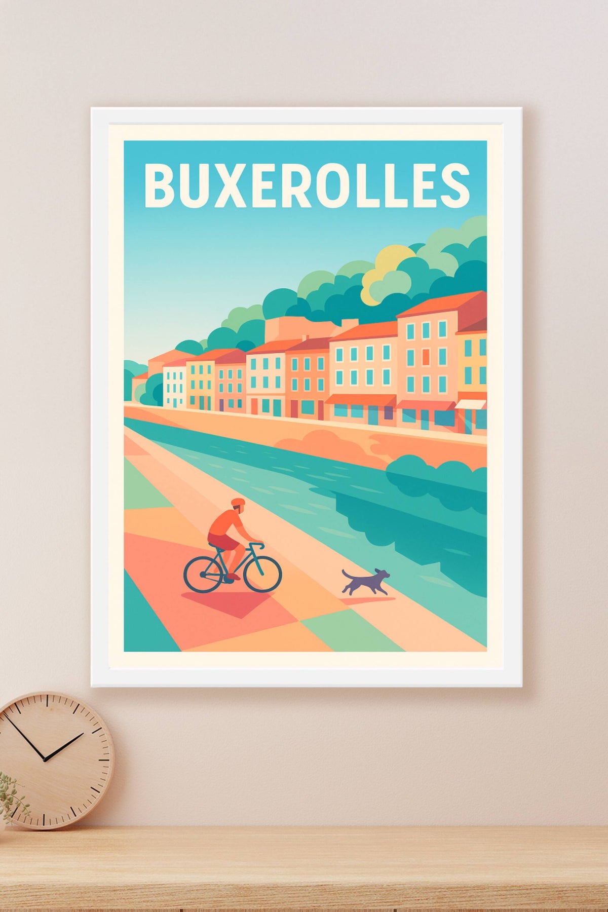 Affiche de Buxerolles - Promenade au fil de l’eau