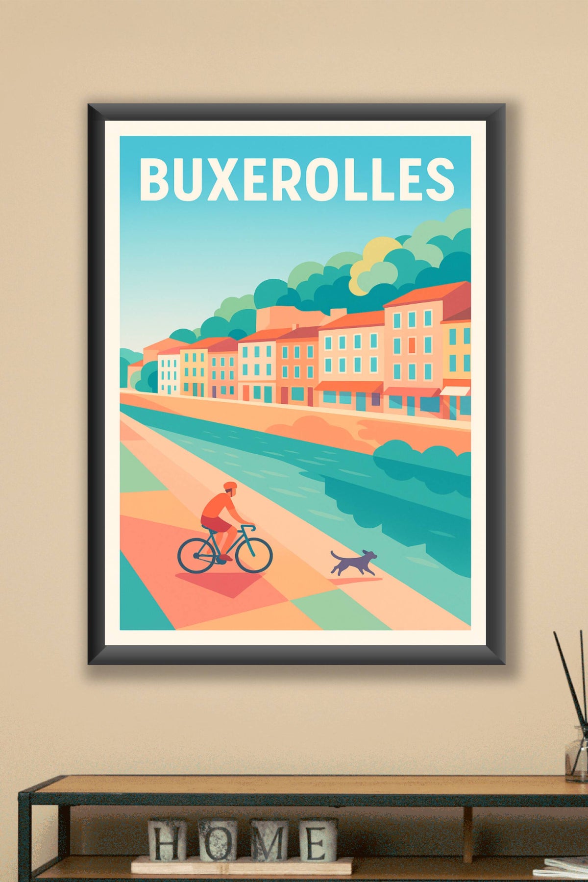 Affiche de Buxerolles - Promenade au fil de l’eau