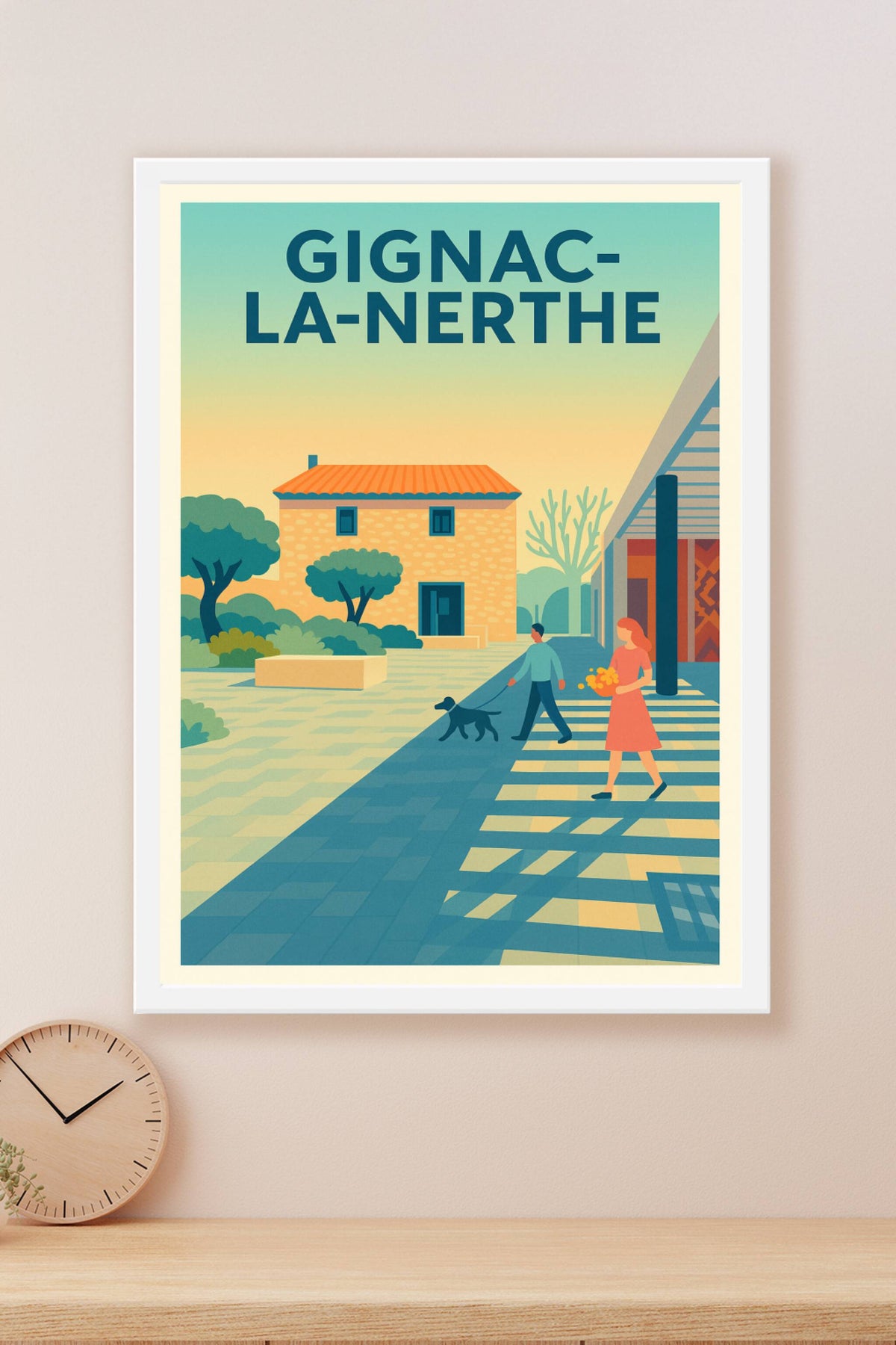 Affiche de Gignac-la-Nerthe - Charme paisible du Sud